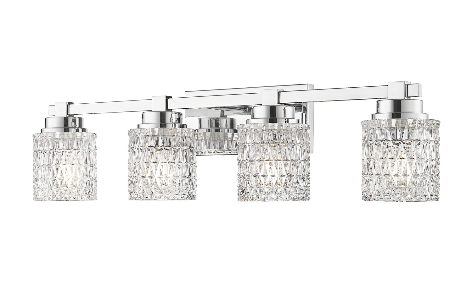 Four Light Vanity by Z-Lite - Jacqueline Collection, Chrome Finish - 6101-4V-CH