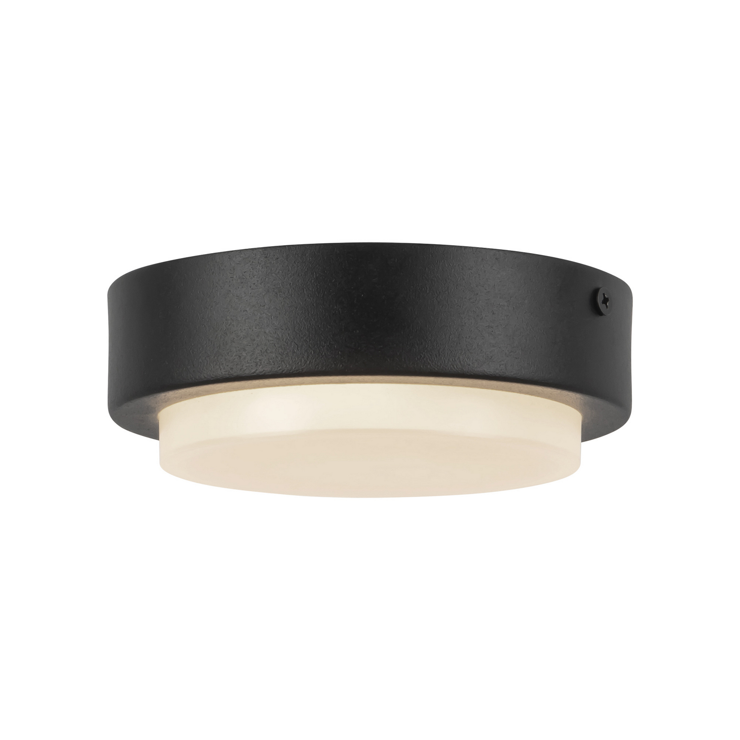 LED Outdoor Ceiling Mount by Kuzco Lighting - Bailey Collection, Black Finish - EC47405-BK-5CCT