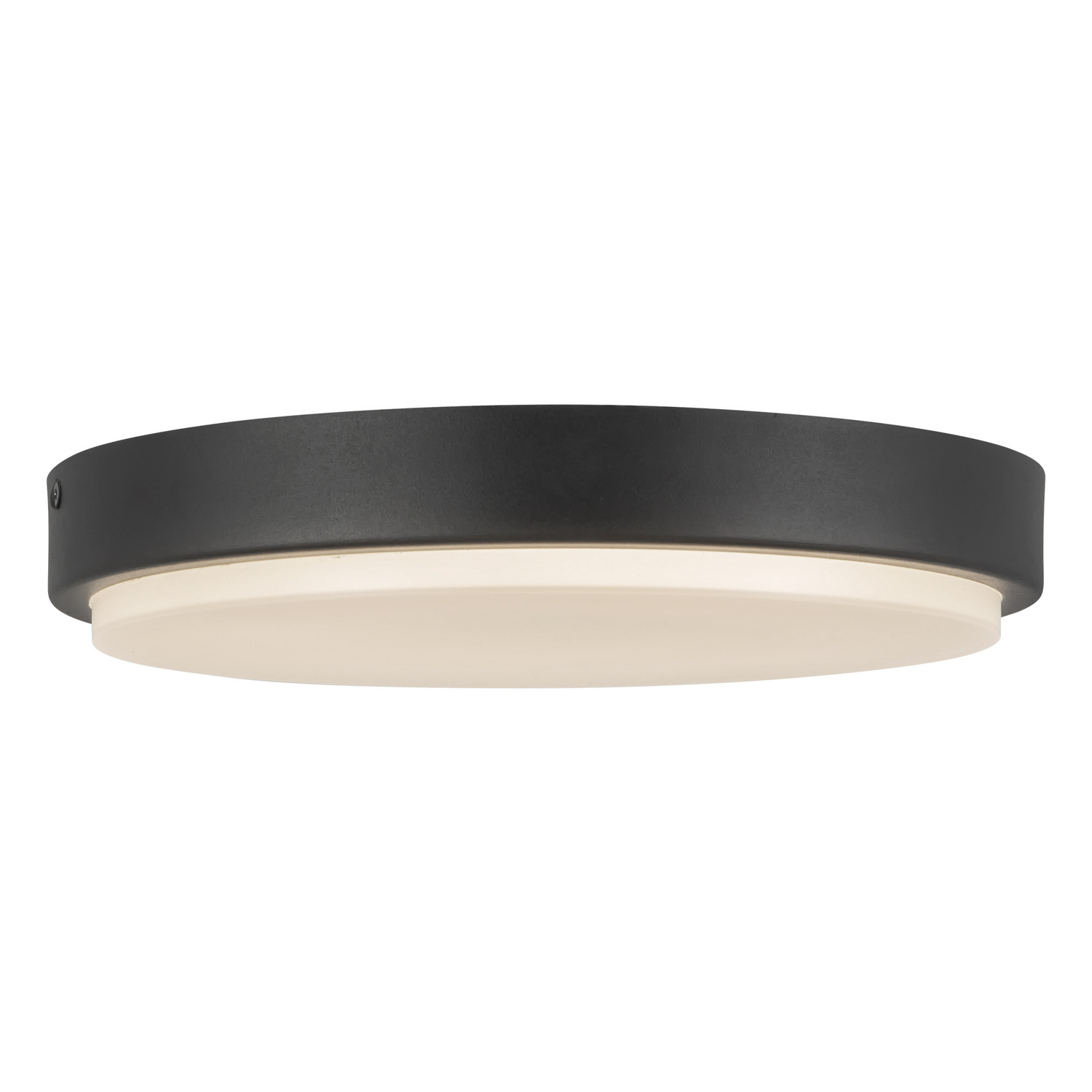 LED Outdoor Ceiling Mount by Kuzco Lighting - Bailey Collection, Black Finish - EC47411-BK-5CCT