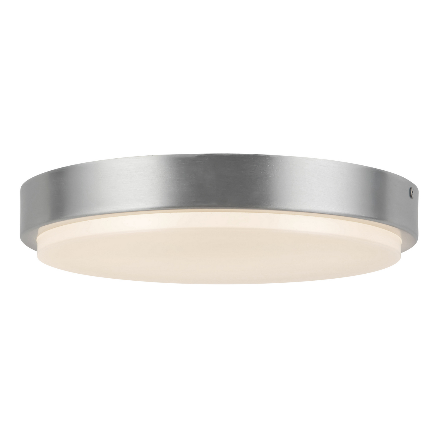 LED Outdoor Ceiling Mount by Kuzco Lighting - Bailey Collection, Brushed Nickel Finish - EC47411-BN-5CCT