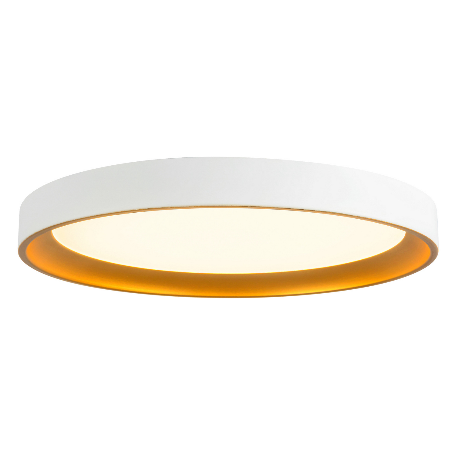 White Gold LED Flush Mount from the Nix Collection