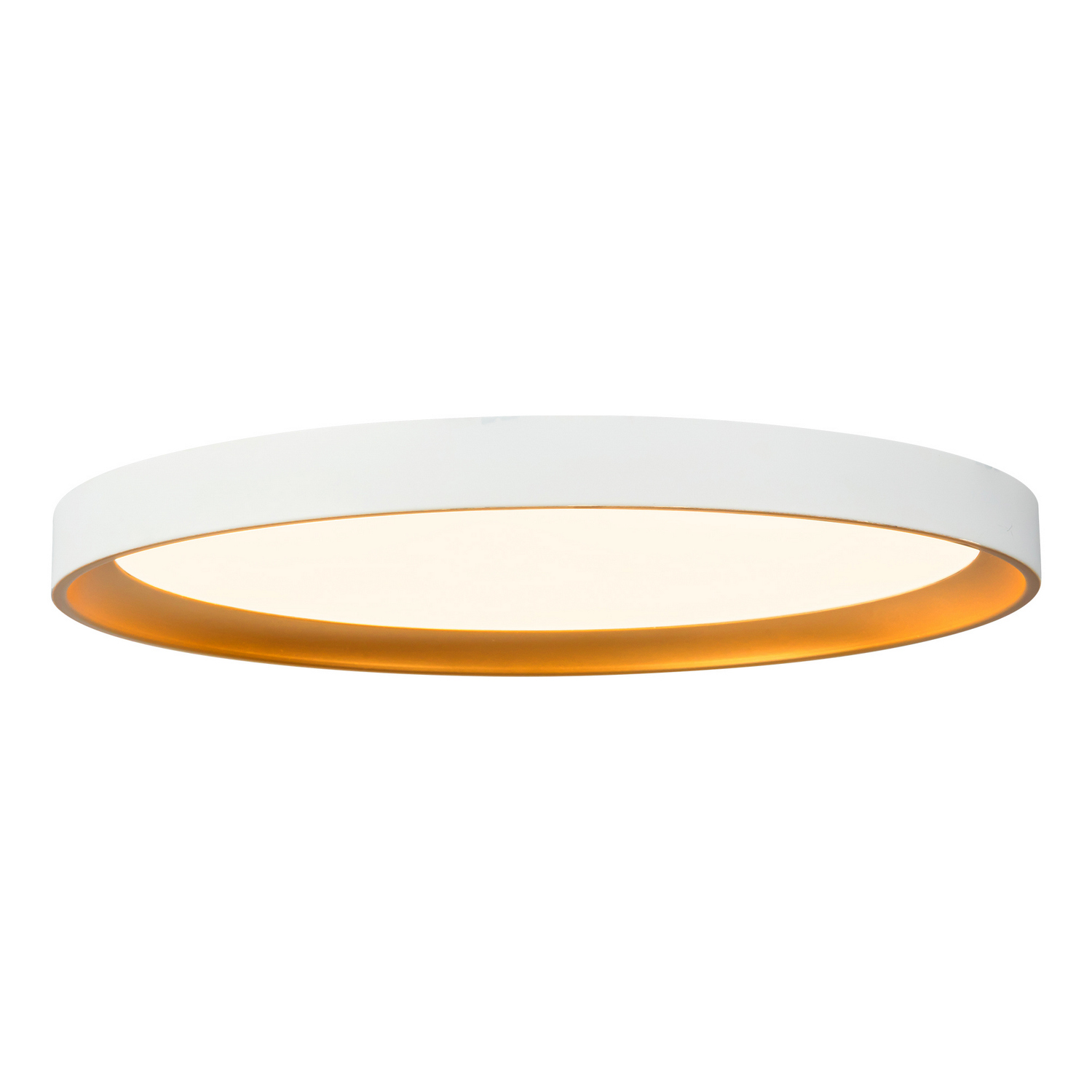 White Gold LED Flush Mount from the Nix Collection