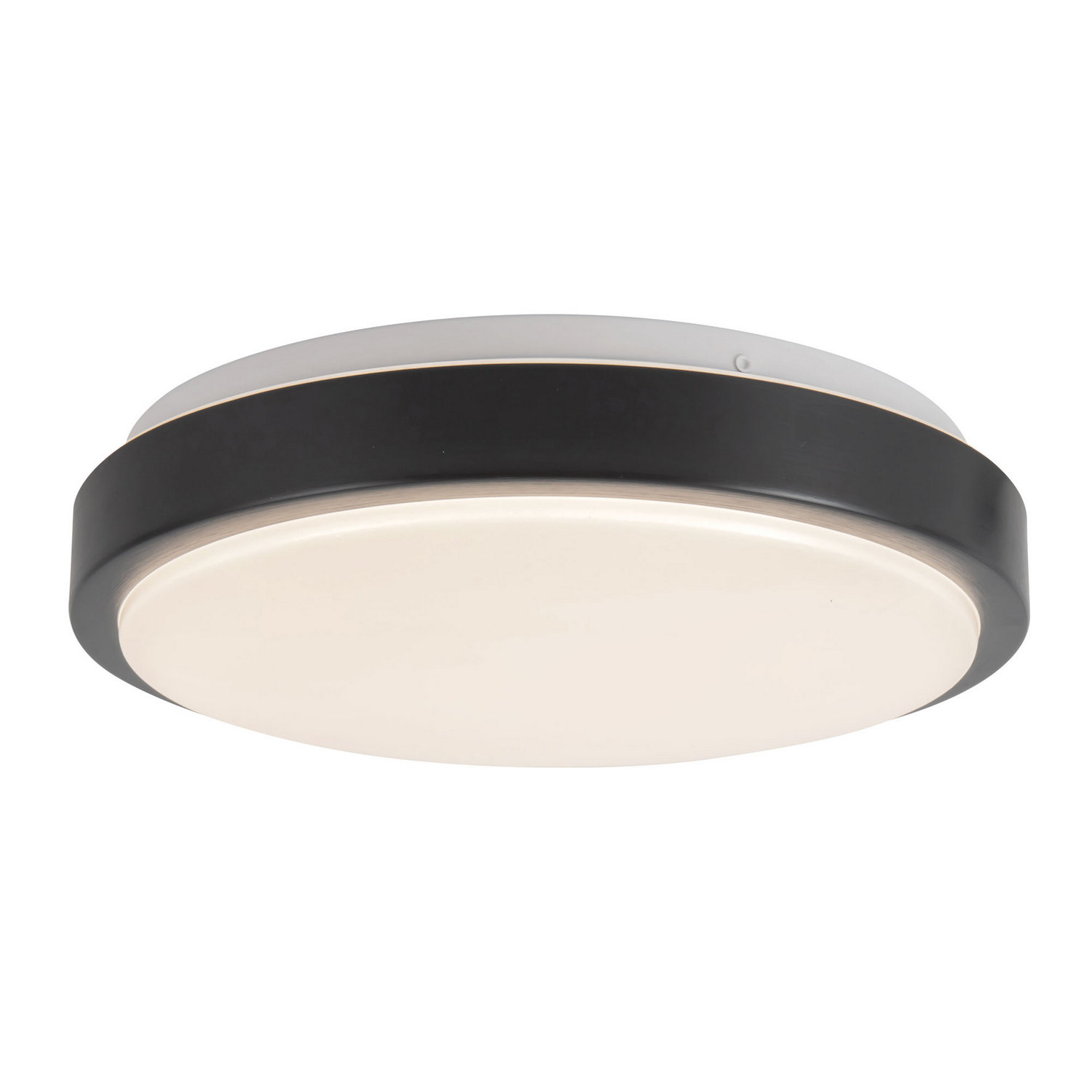 Photos - Chandelier / Lamp Yanis Kuzco Black LED Flush Mount from the  Collection FM0713312BK 
