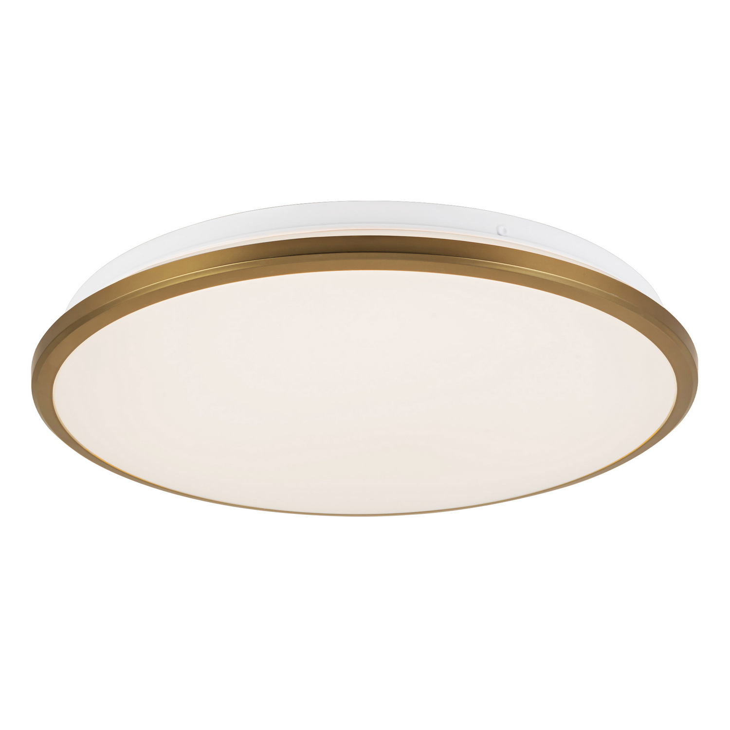 Brushed Gold LED Flush Mount from the Brook Collection