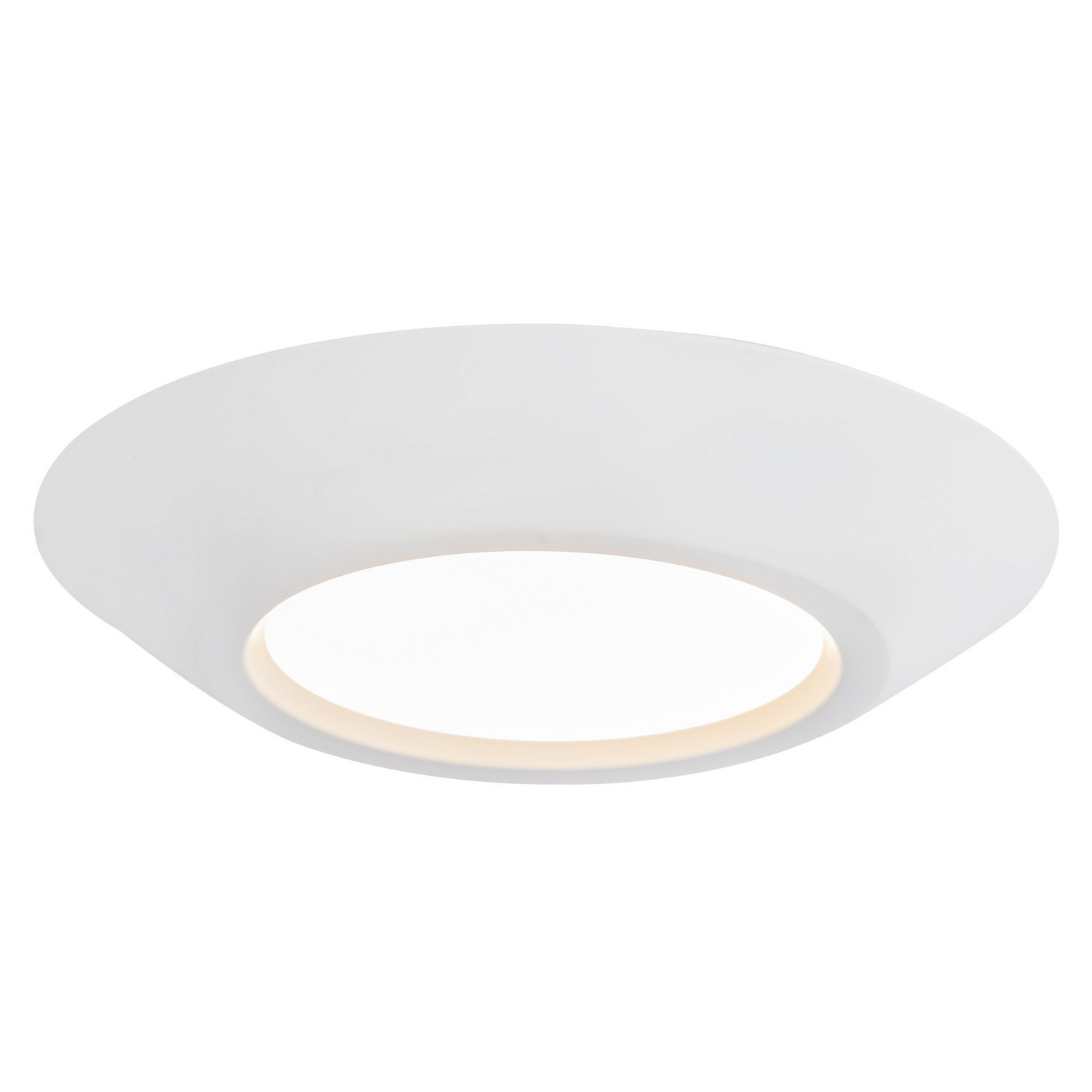 LED Flush Mount by Kuzco Lighting - Weylo Collection, White Finish - FM5-051-WH