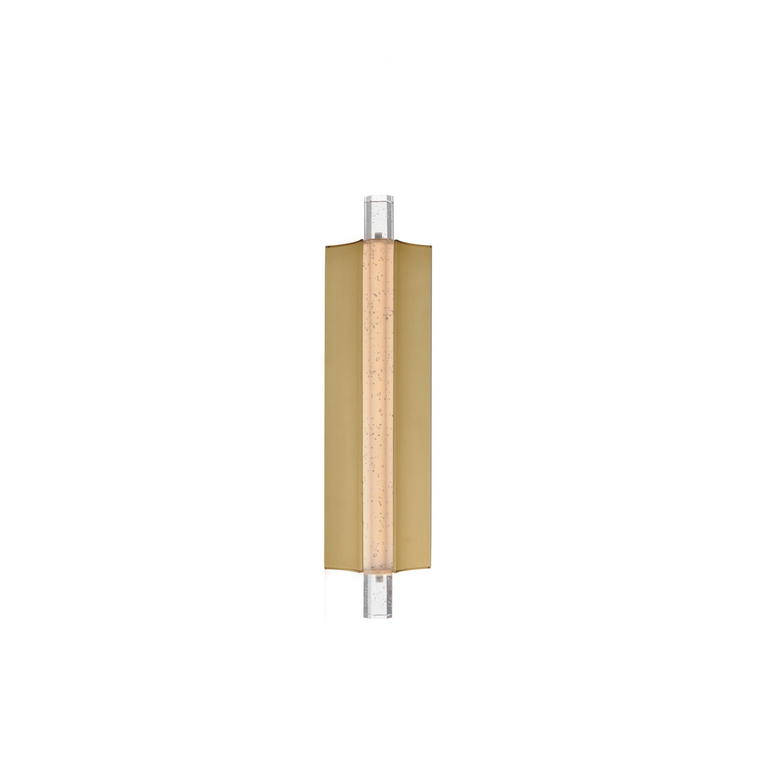 ET2 E30201-122GLD Hyperion LED 18 inch Gold ADA Wall Sconce Wall Light in Clear Crystal