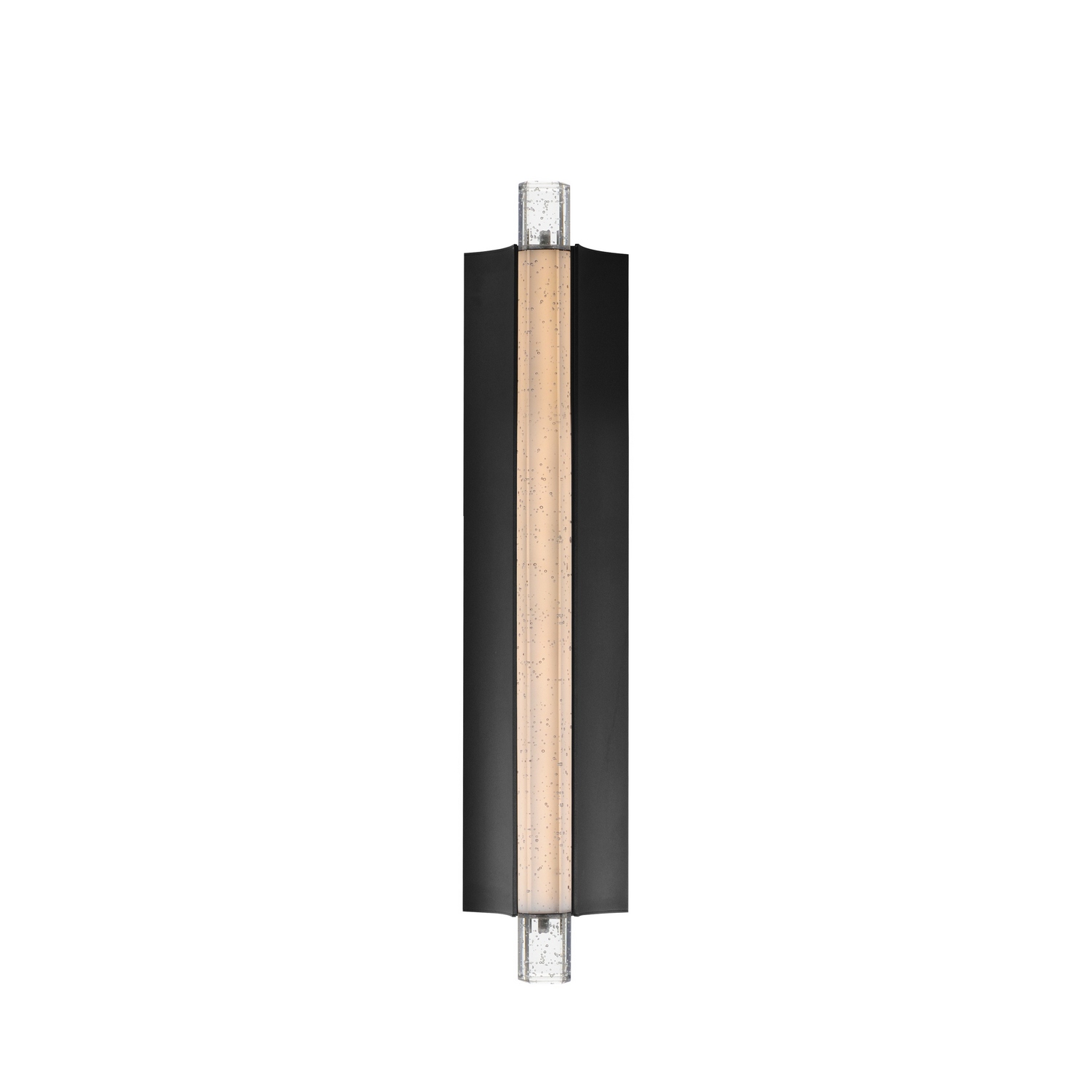 ET2 E30212-122BK Hyperion LED 24 inch Black ADA Wall Sconce Wall Light in Clear Crystal