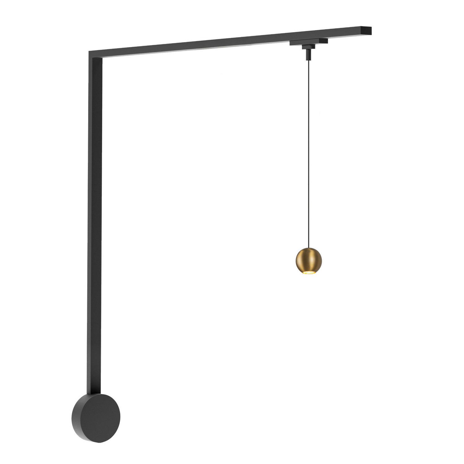 LED Wall Kit by Kuzco Lighting - Faria Collection, Brushed Gold Finish - TR1W-P26903-BG