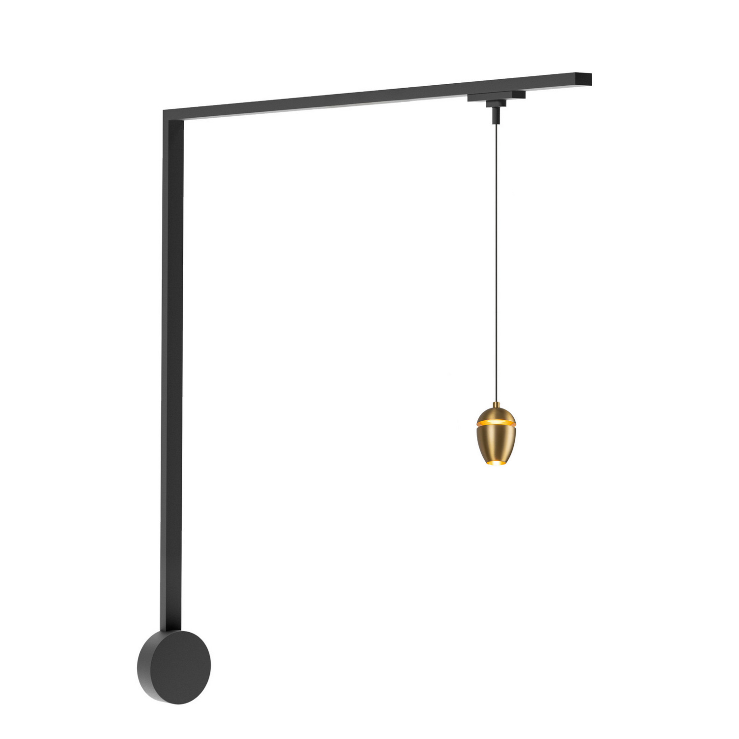 LED Wall Kit by Kuzco Lighting - Eloa Collection, Brushed Gold Finish - TR1W-P89703-BG