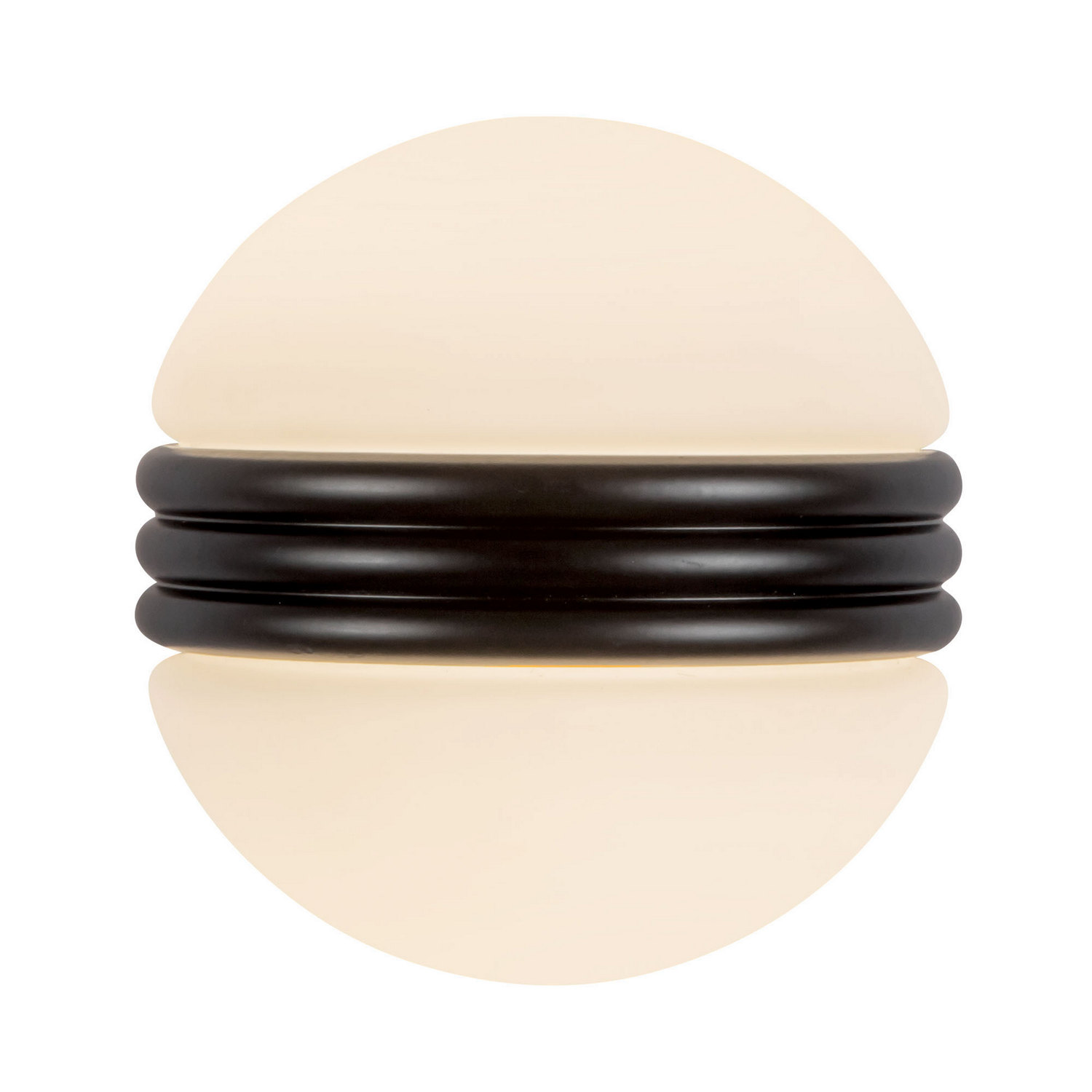 Photos - Chandelier / Lamp Kuzco Black LED Wall Sconce from the Selene Collection WS38105-BK