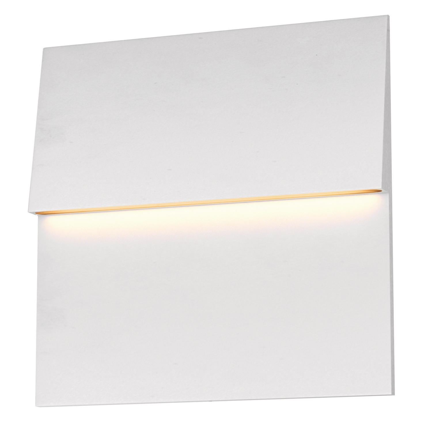 Photos - Chandelier / Lamp MAXIM Lighting White LED Step Light from the Pathfinder Collection 58128WT 