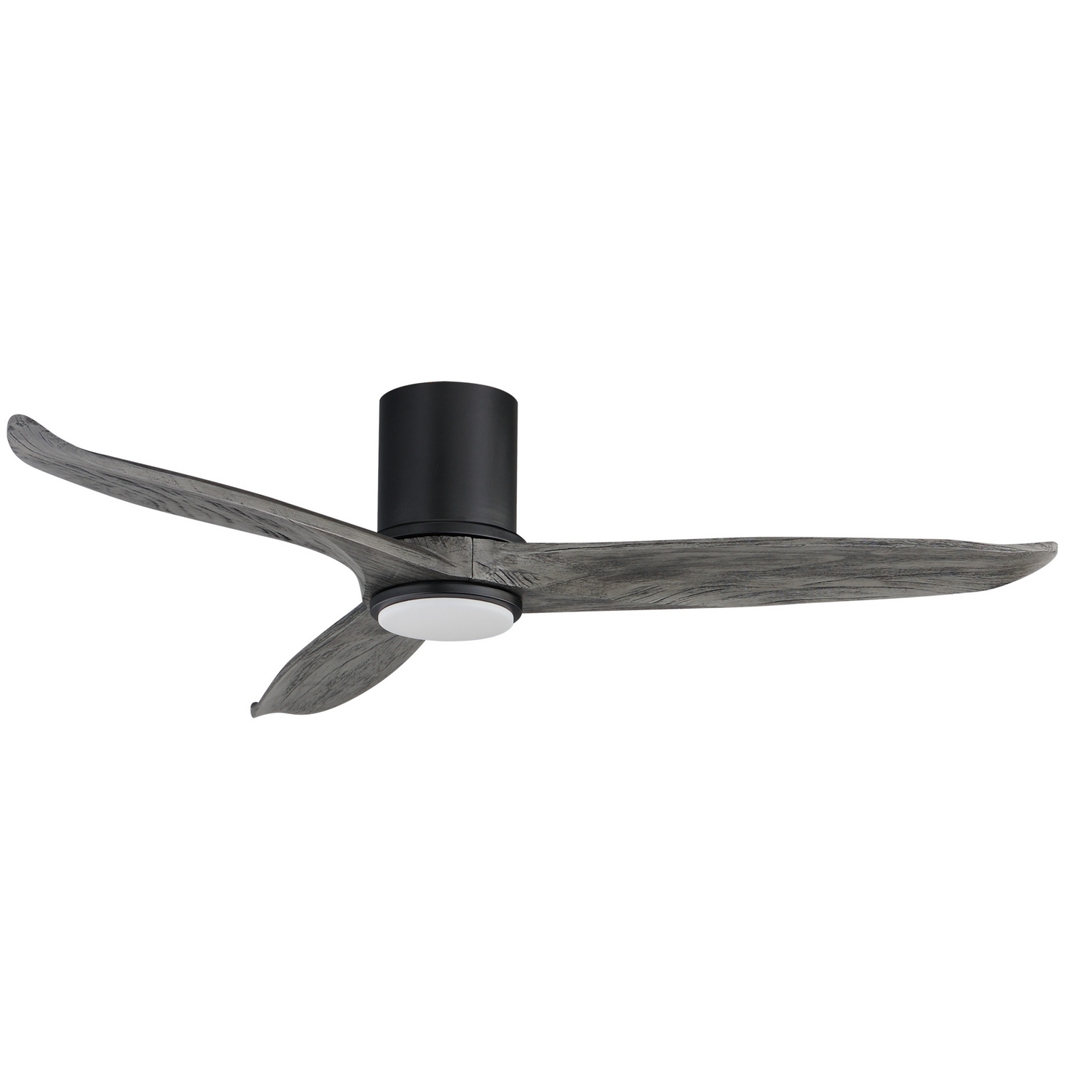 Maxim Lighting 88830WTBKGWD Woodwind 52 inch Black Indoor Ceiling Fan in Greywood