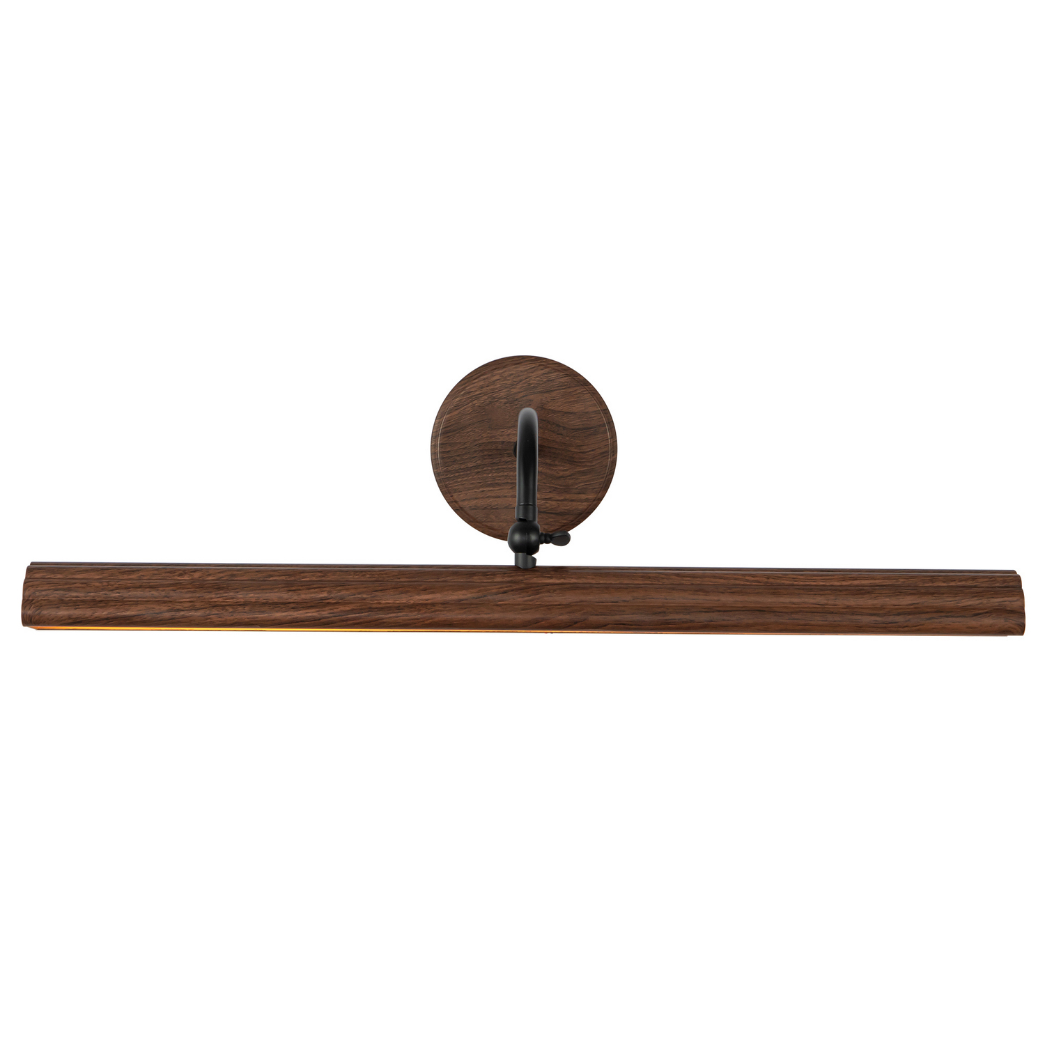 Walnut LED Picture Light From The Dottie Collection