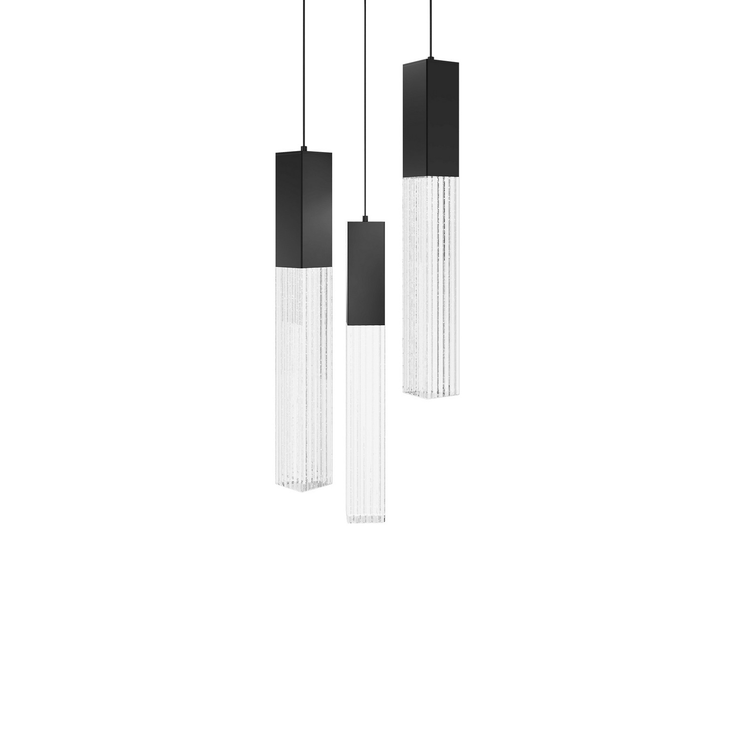 LED Pendant by Modern Forms - Cinema Collection, Black Finish - PD-30803R-BK