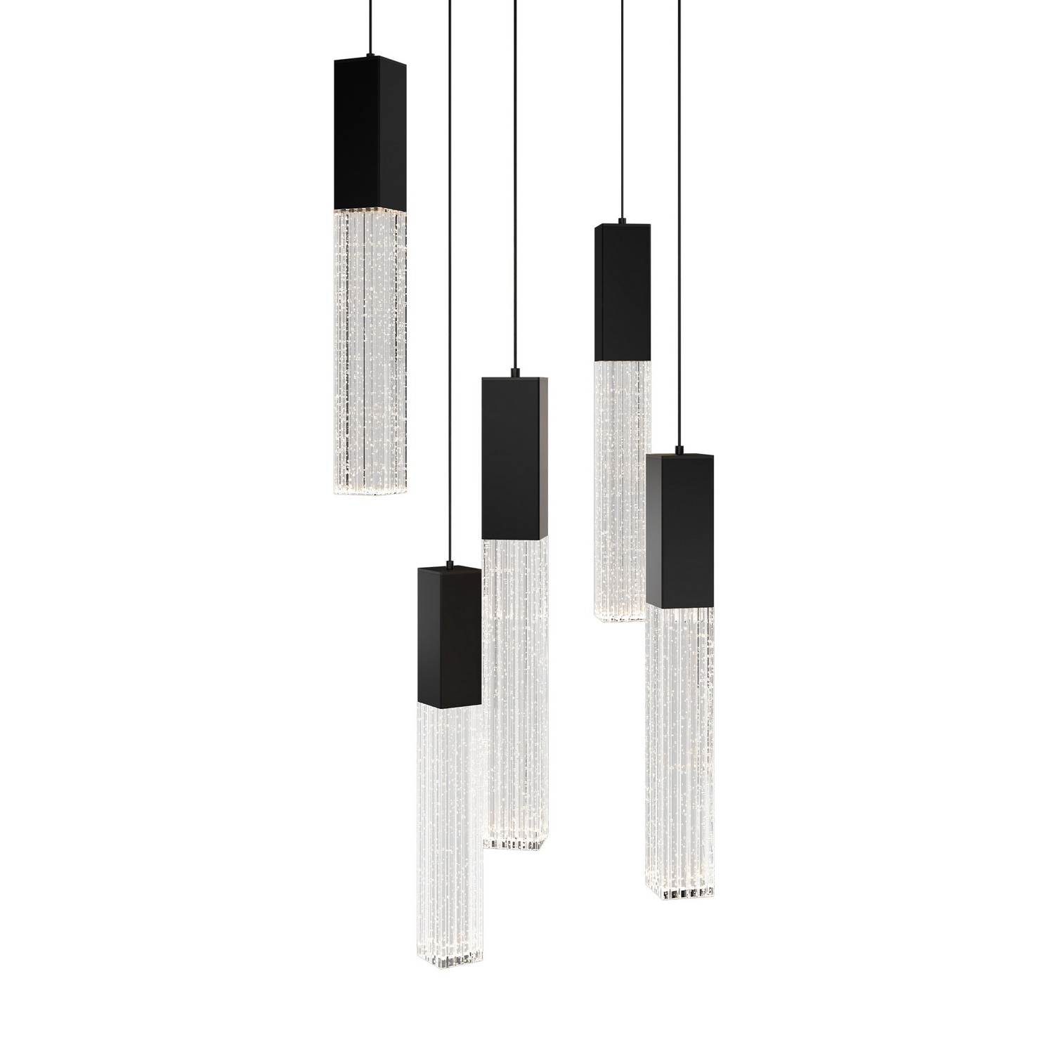Black LED Pendant from the Cinema Collection