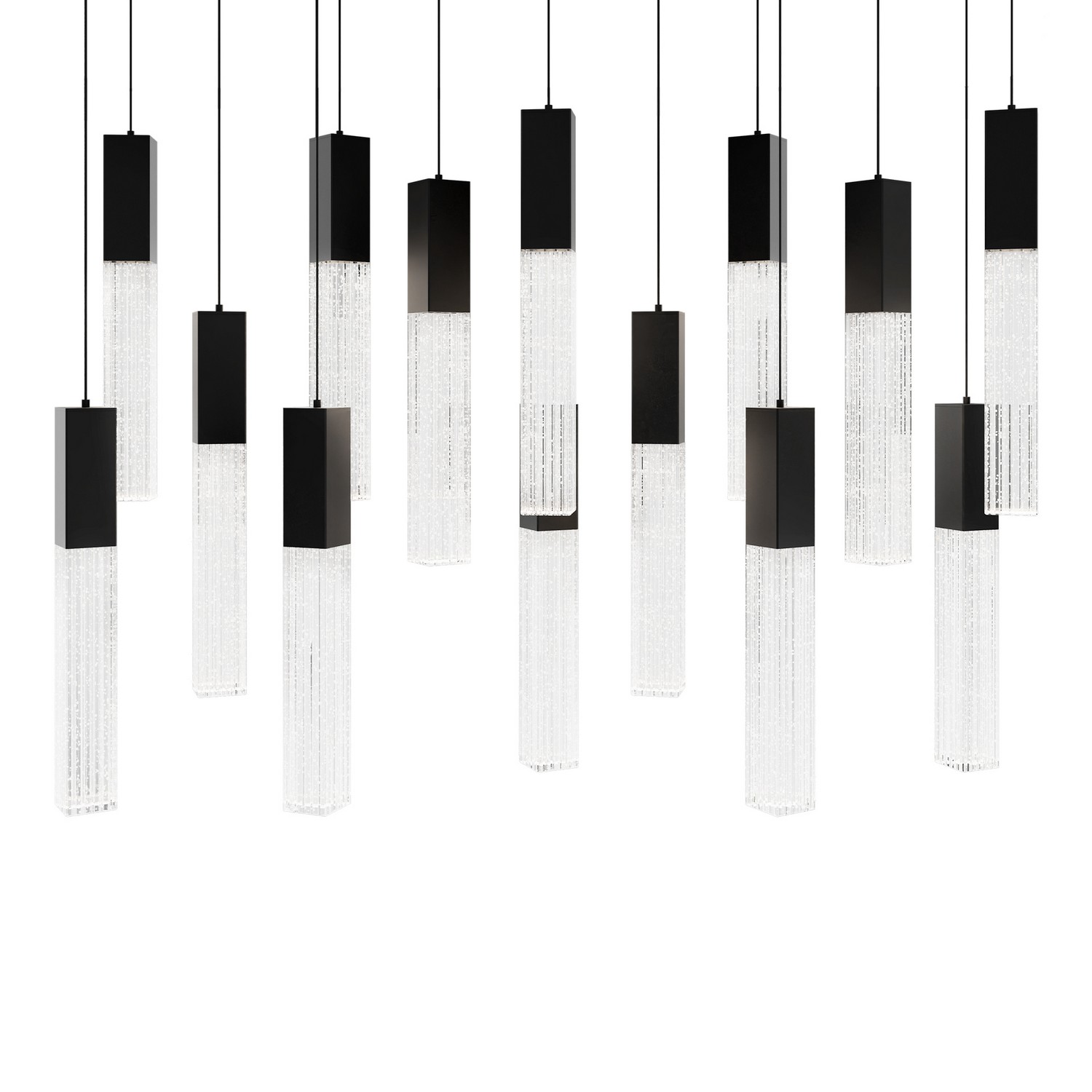 LED Pendant by Modern Forms - Cinema Collection, Black Finish - PD-30814L-BK