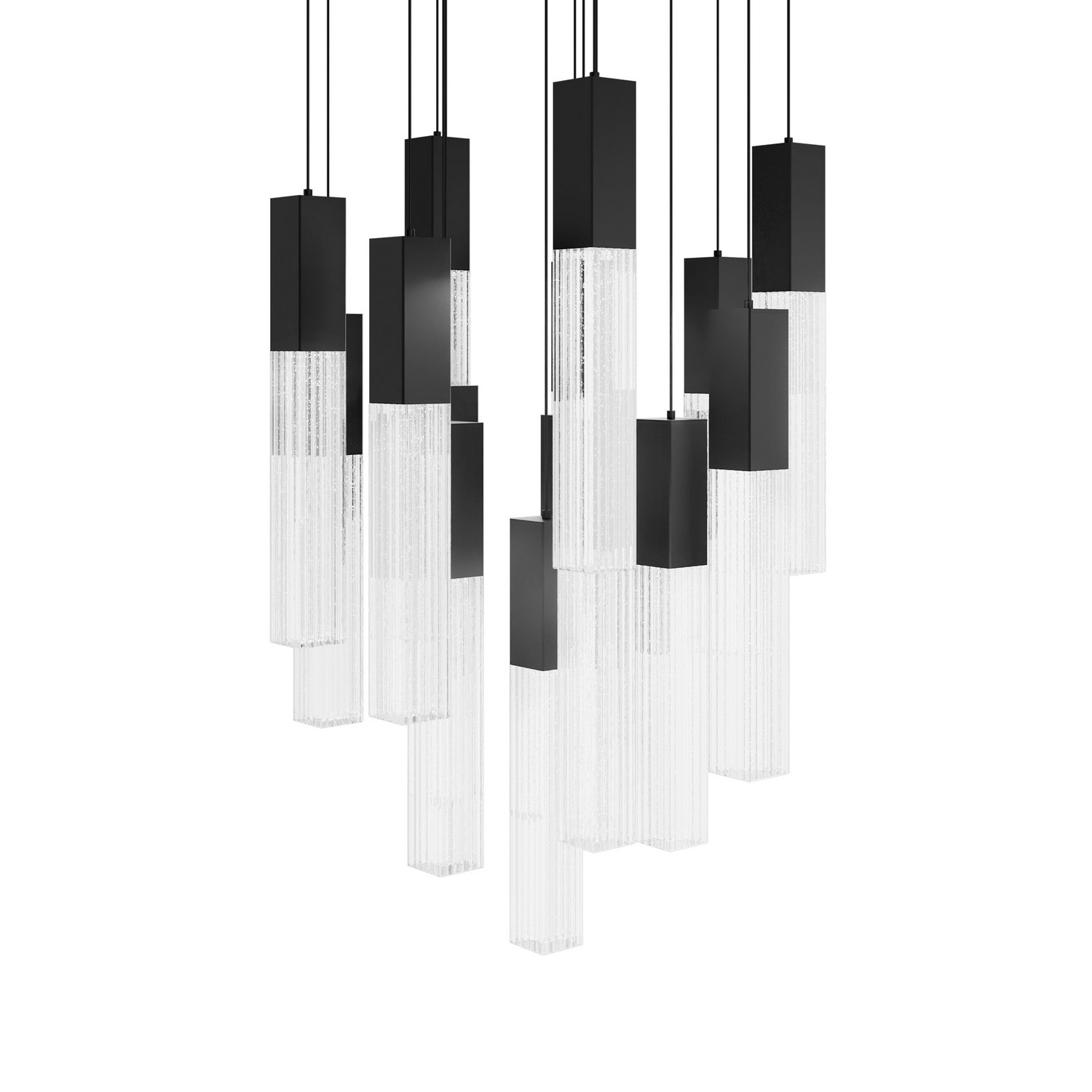LED Pendant by Modern Forms - Cinema Collection, Black Finish - PD-30815R-BK
