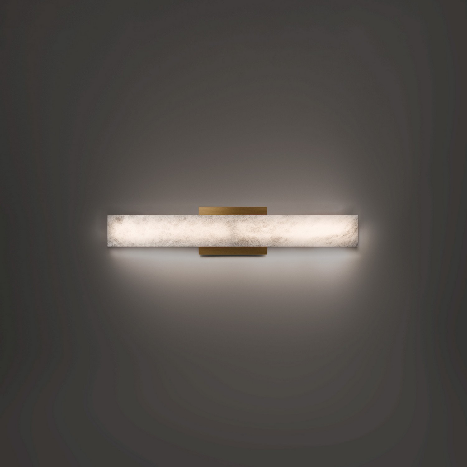LED Bath Vanity by Modern Forms - Lanza Collection, Aged Brass Finish - WS-52420-AB