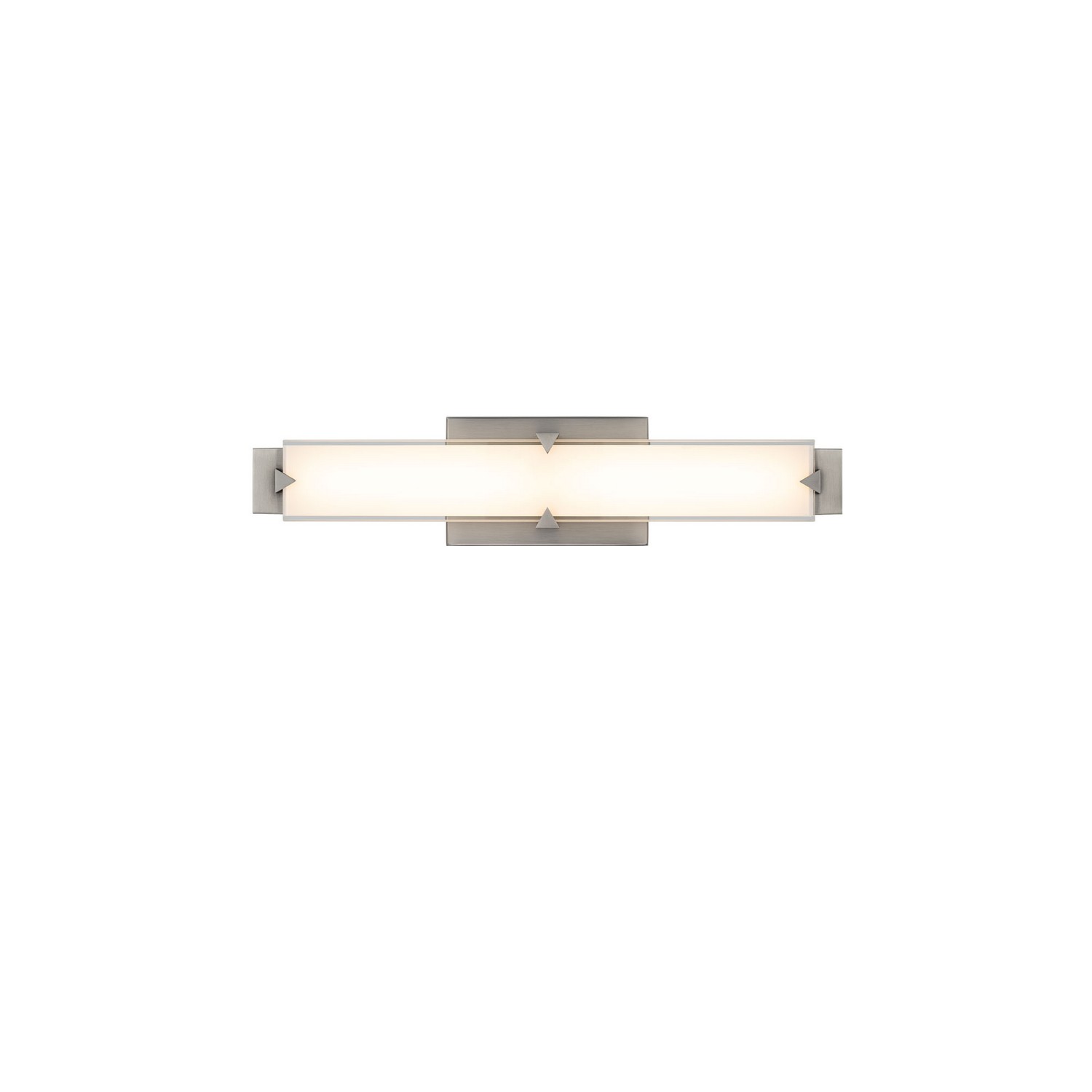 Brushed Nickel LED Wall Sconce from the Carlisle Collection