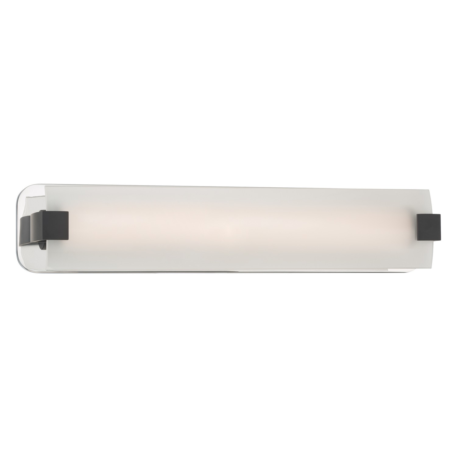 Photos - Chandelier / Lamp Minka Lavery Chrome LED Bathroom Vanity Light from the Arclume Collection 18752-887-L 