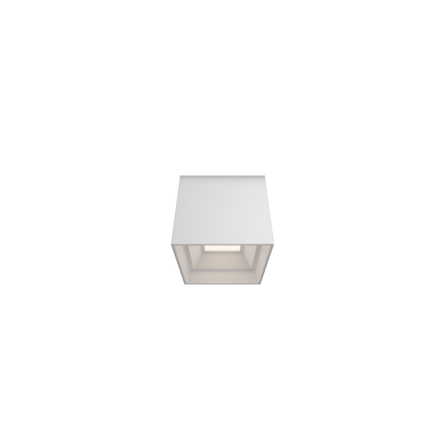 White LED Outdoor Flush Mount from the Squat Collection