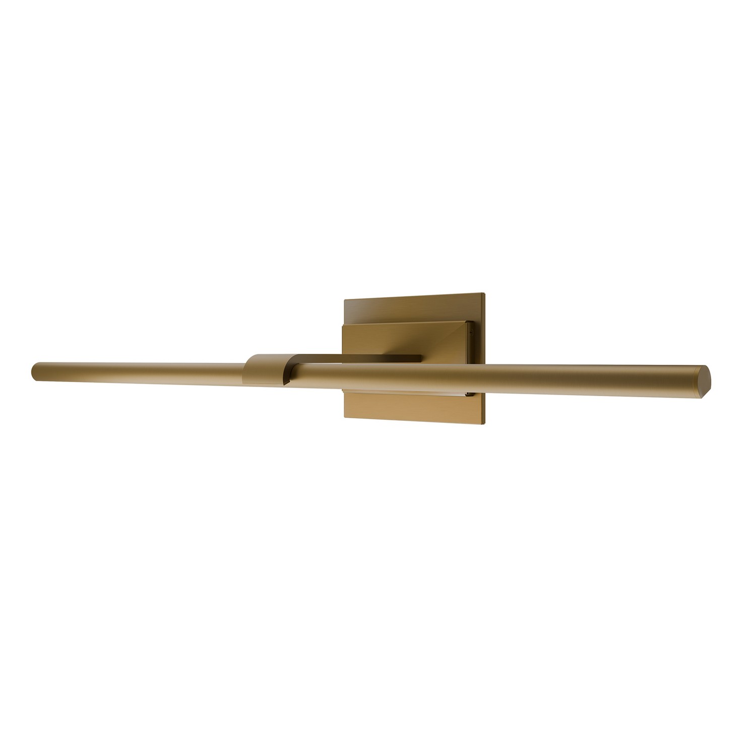 Photos - Chandelier / Lamp Modern Forms Aged Brass LED Picture Light from the Inlet Collection PL-48530-40-AB 