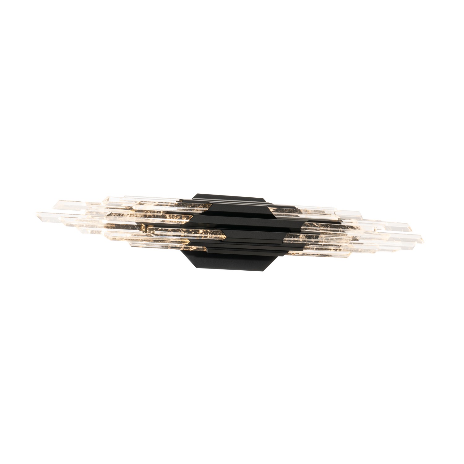 Schonbek BWS65428-BK Beyond Organza LED 28 inch Black Bath Vanity & Wall Light