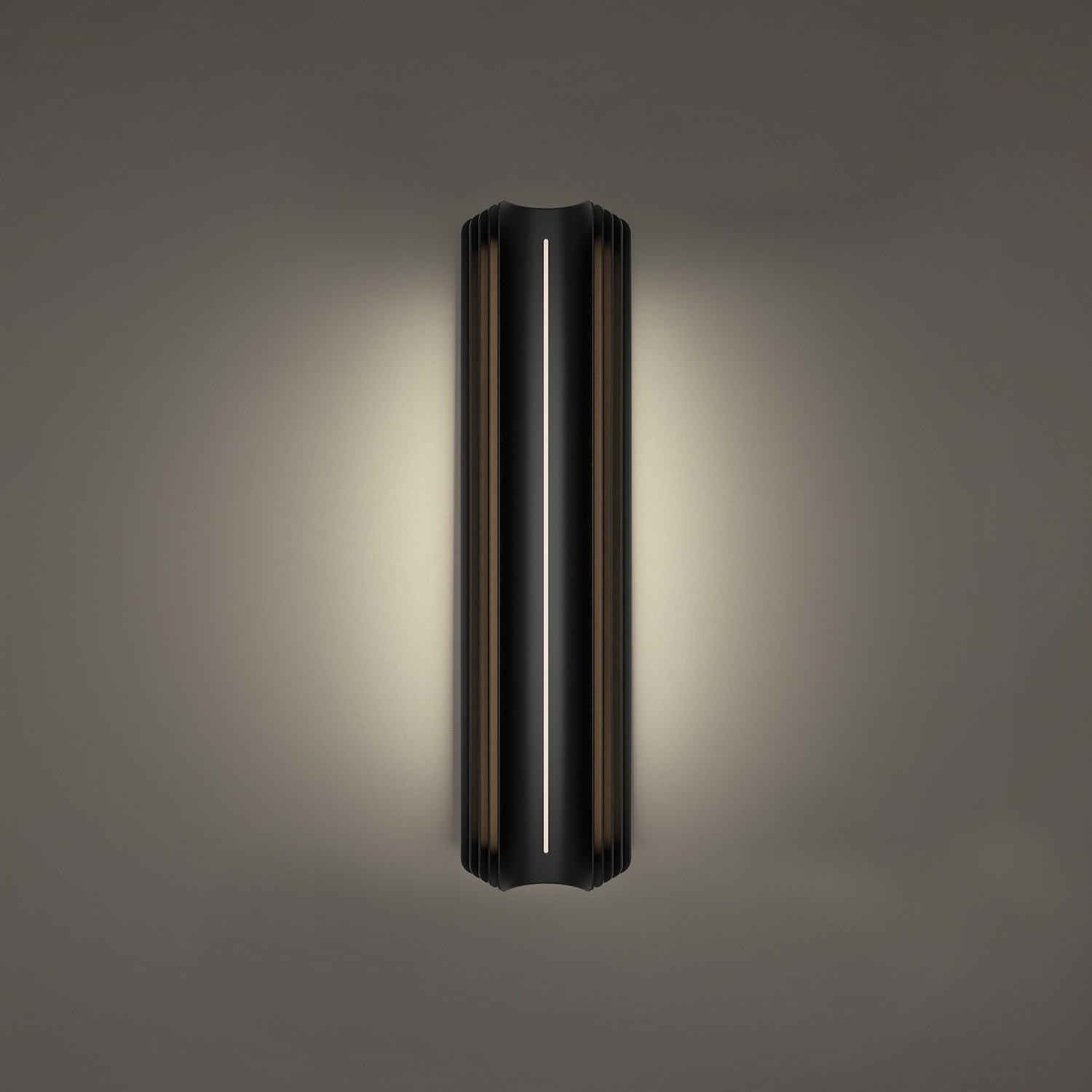 Photos - Chandelier / Lamp Modern Forms Black LED Outdoor Wall Sconce from the Kane Collection WS-W56524-40-BK 