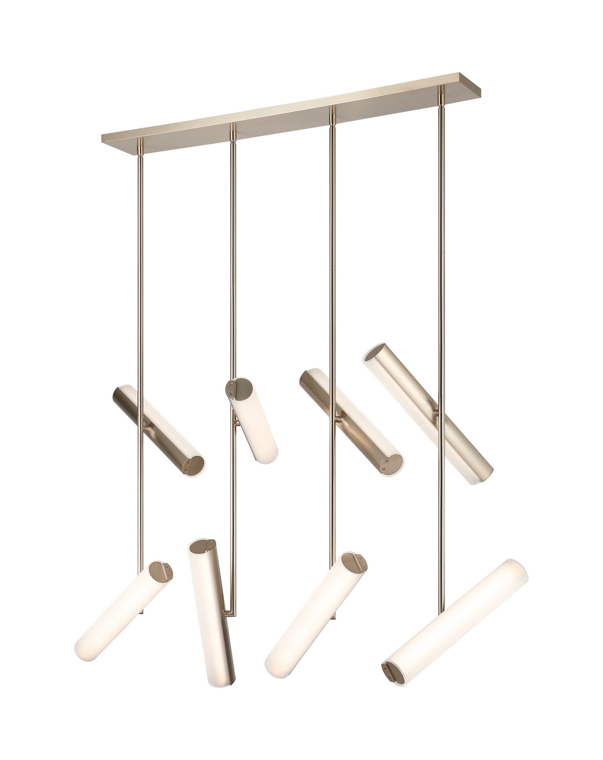Champagne Gold LED Pendant from the Axis Collection