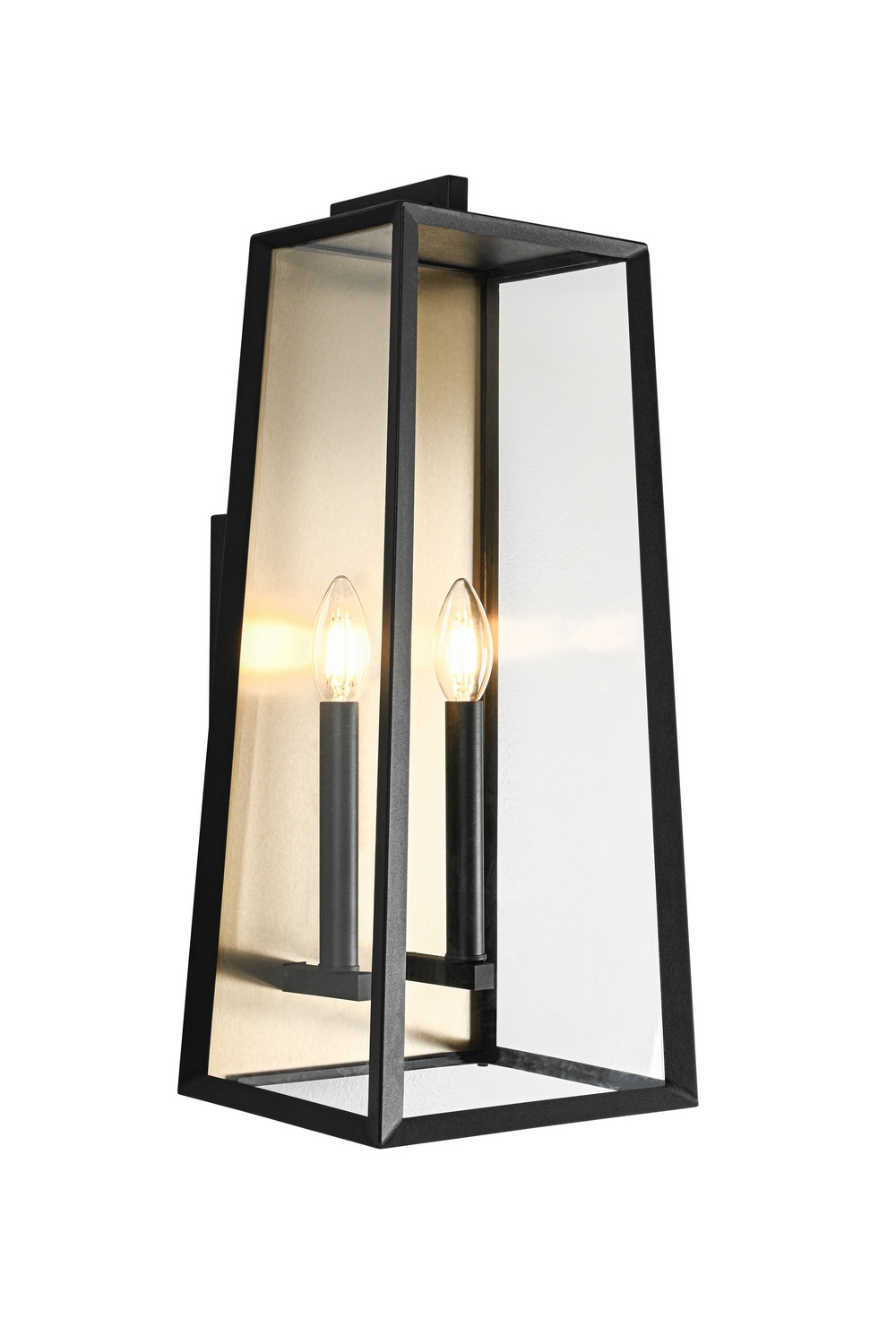 Matteo Lighting E22102MB Aviv 2 Light 9 inch Matte Black Wall Sconce Wall Light