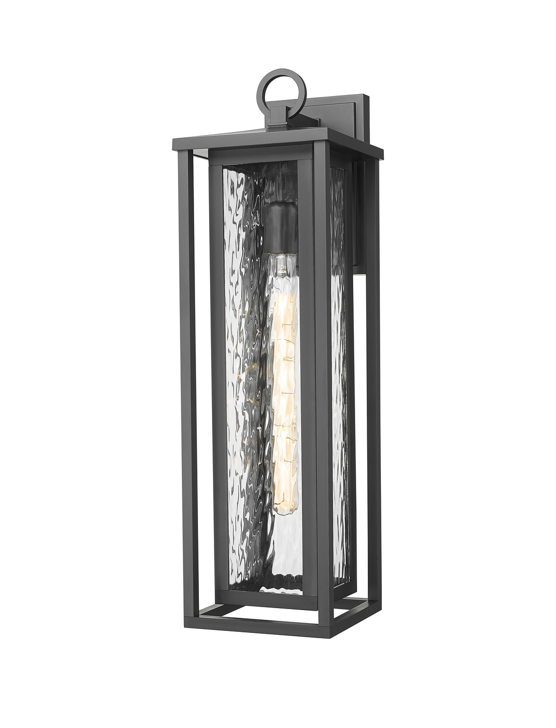 One Light Wall Sconce by Innovations - Ashland Collection, Matte Black Finish - 9950-1W-BK-23-WG