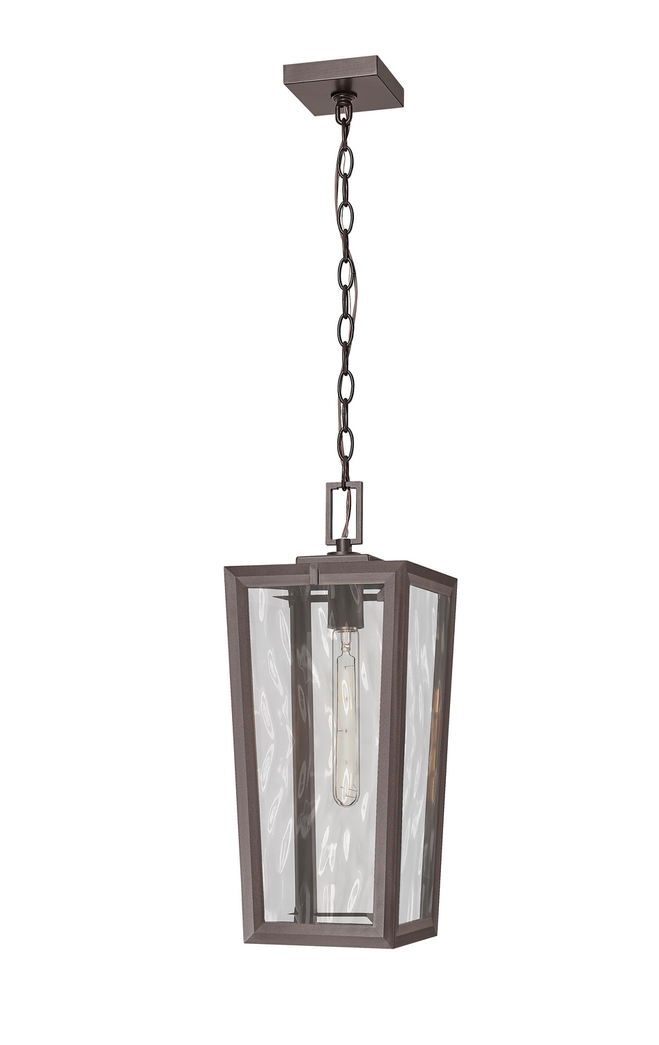 One Light Pendant by Innovations - Madison Collection, Bronze Finish - 9952-1H-BZ-20-WG