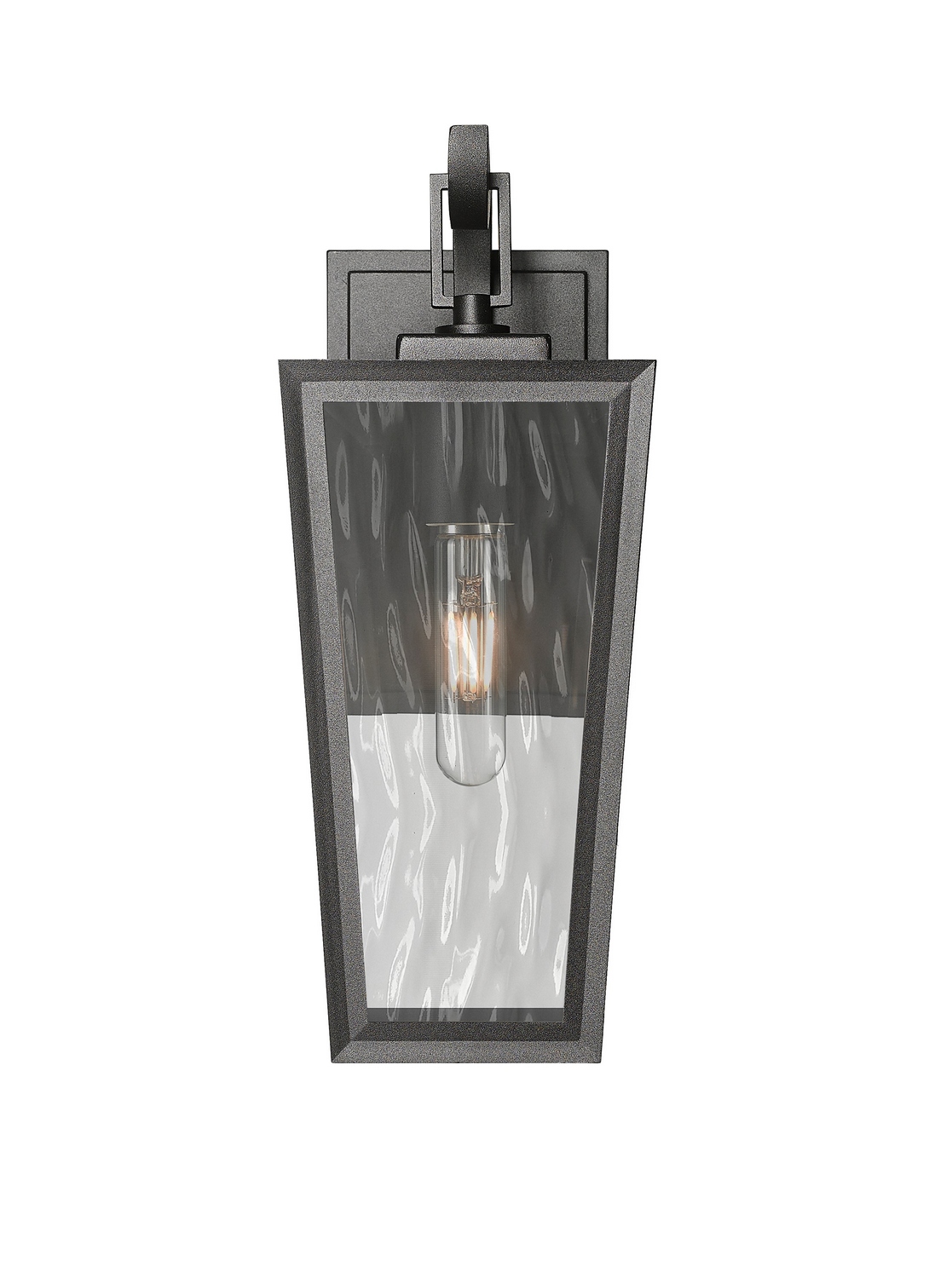 One Light Wall Sconce by Innovations - Madison Collection, Matte Black Finish - 9952-1W-BK-14-WG