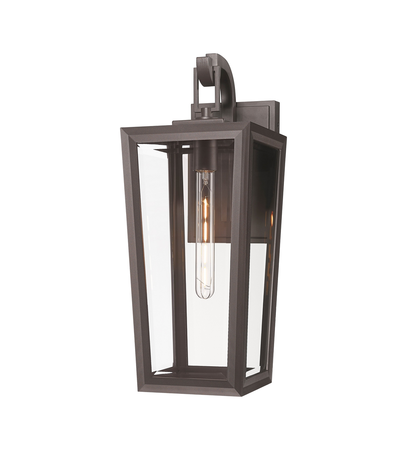 One Light Wall Sconce by Innovations - Madison Collection, Bronze Finish - 9952-1W-BZ-21-CL