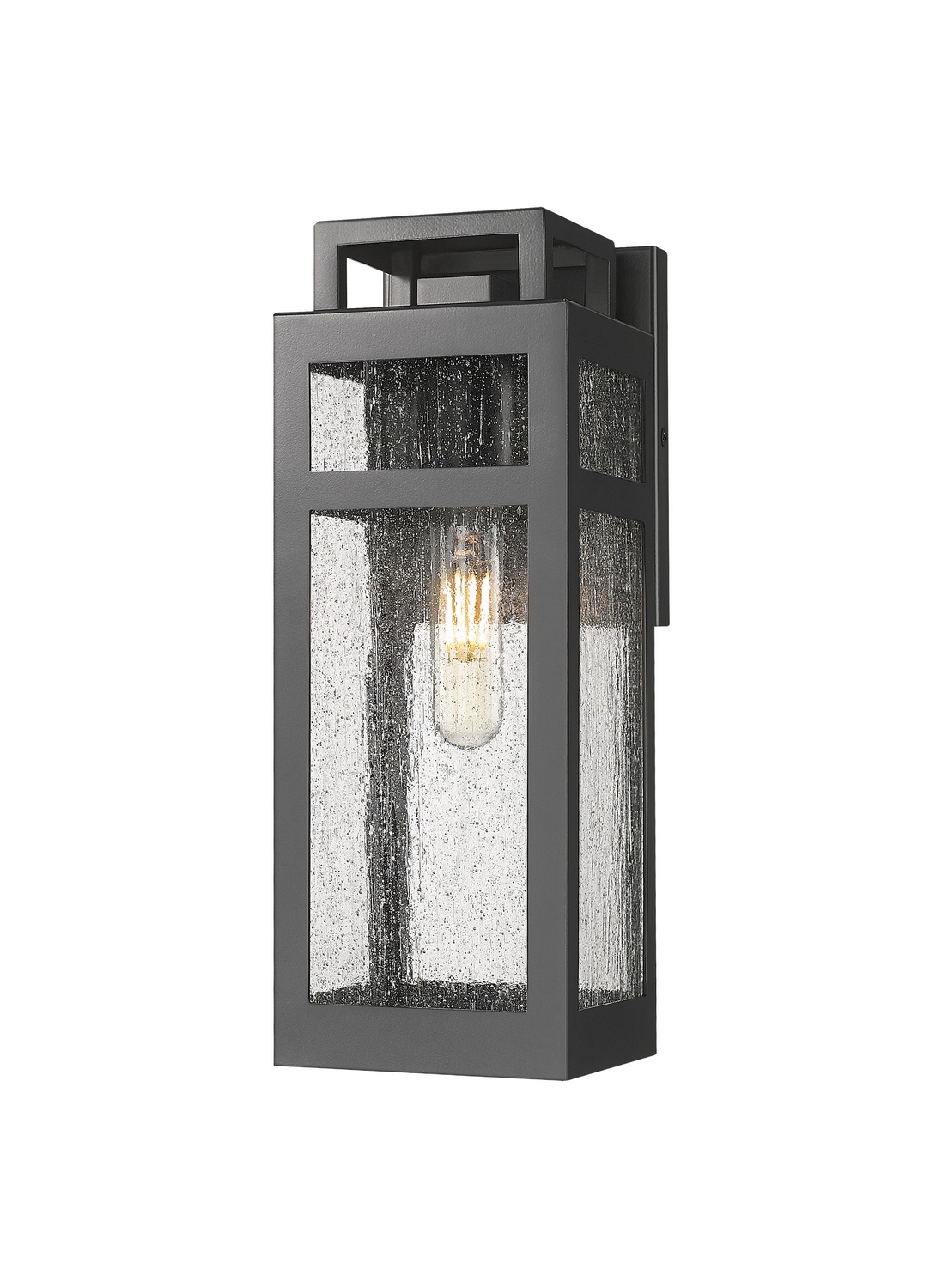 One Light Wall Sconce by Innovations - Ridgeway Collection, Matte Black Finish - 9953-1W-BK-13-SDY