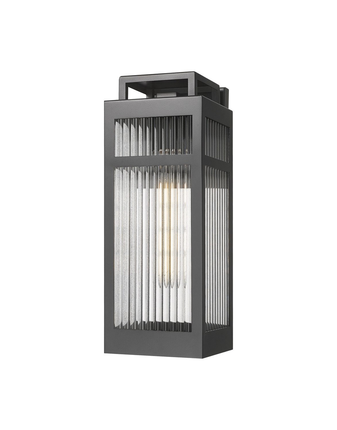 One Light Wall Sconce by Innovations - Ridgeway Collection, Matte Black Finish - 9953-1W-BK-15-SCL