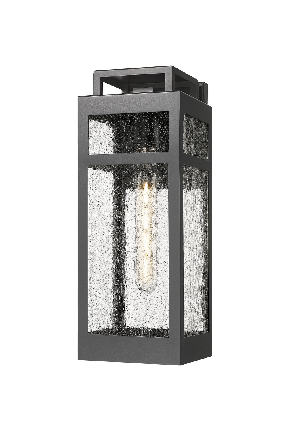 One Light Wall Sconce by Innovations - Ridgeway Collection, Matte Black Finish - 9953-1W-BK-15-SDY