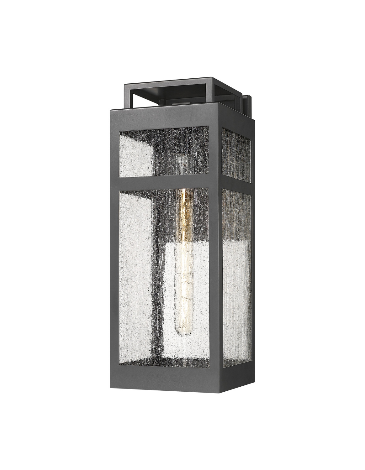 One Light Wall Sconce by Innovations - Ridgeway Collection, Matte Black Finish - 9953-1W-BK-18-SDY