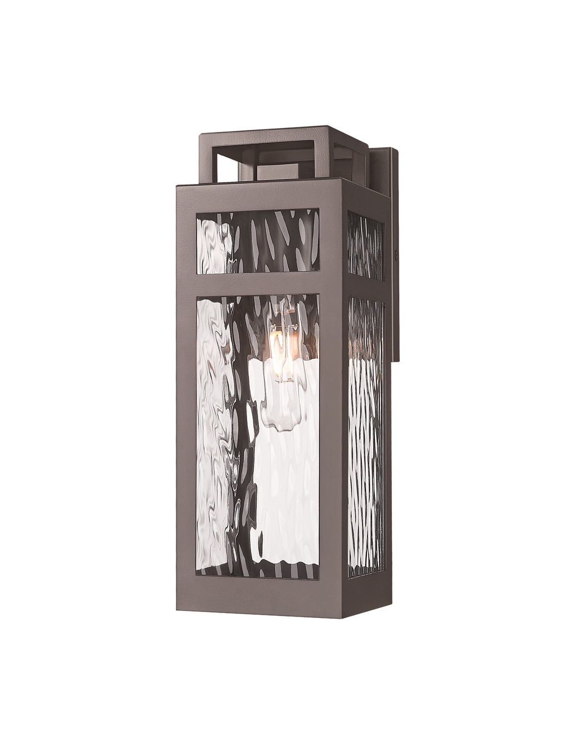 One Light Wall Sconce by Innovations - Ridgeway Collection, Bronze Finish - 9953-1W-BZ-13-WG