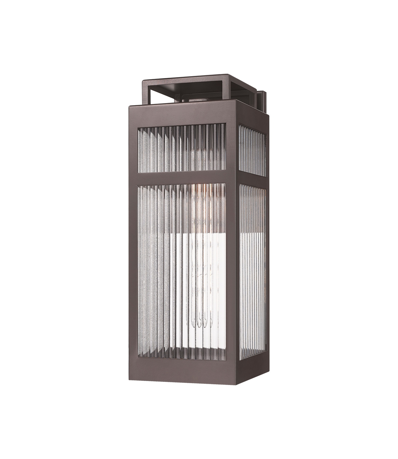 One Light Wall Sconce by Innovations - Ridgeway Collection, Bronze Finish - 9953-1W-BZ-18-SCL