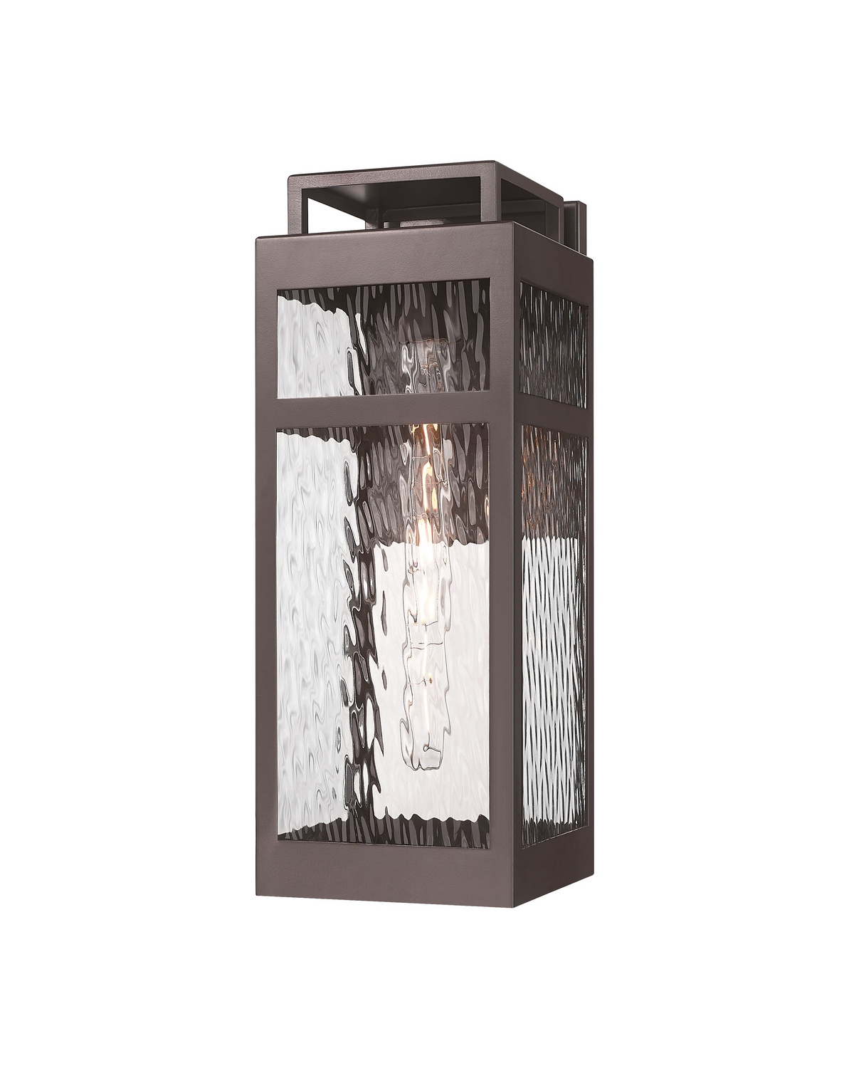 One Light Wall Sconce by Innovations - Ridgeway Collection, Bronze Finish - 9953-1W-BZ-18-WG