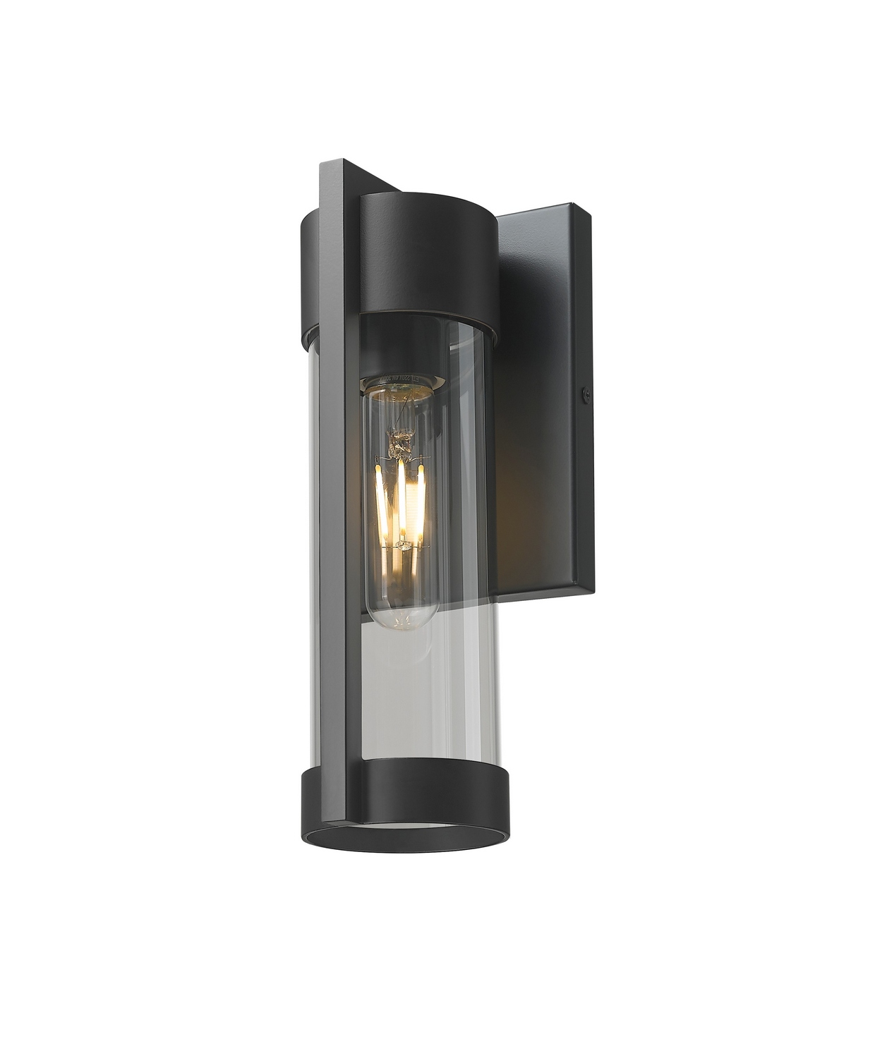 One Light Wall Sconce by Innovations - Stratford Collection, Matte Black Finish - 9954-1W-BK-10-SM