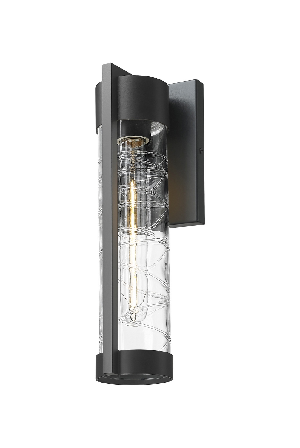 One Light Wall Sconce by Innovations - Stratford Collection, Matte Black Finish - 9954-1W-BK-13-DE