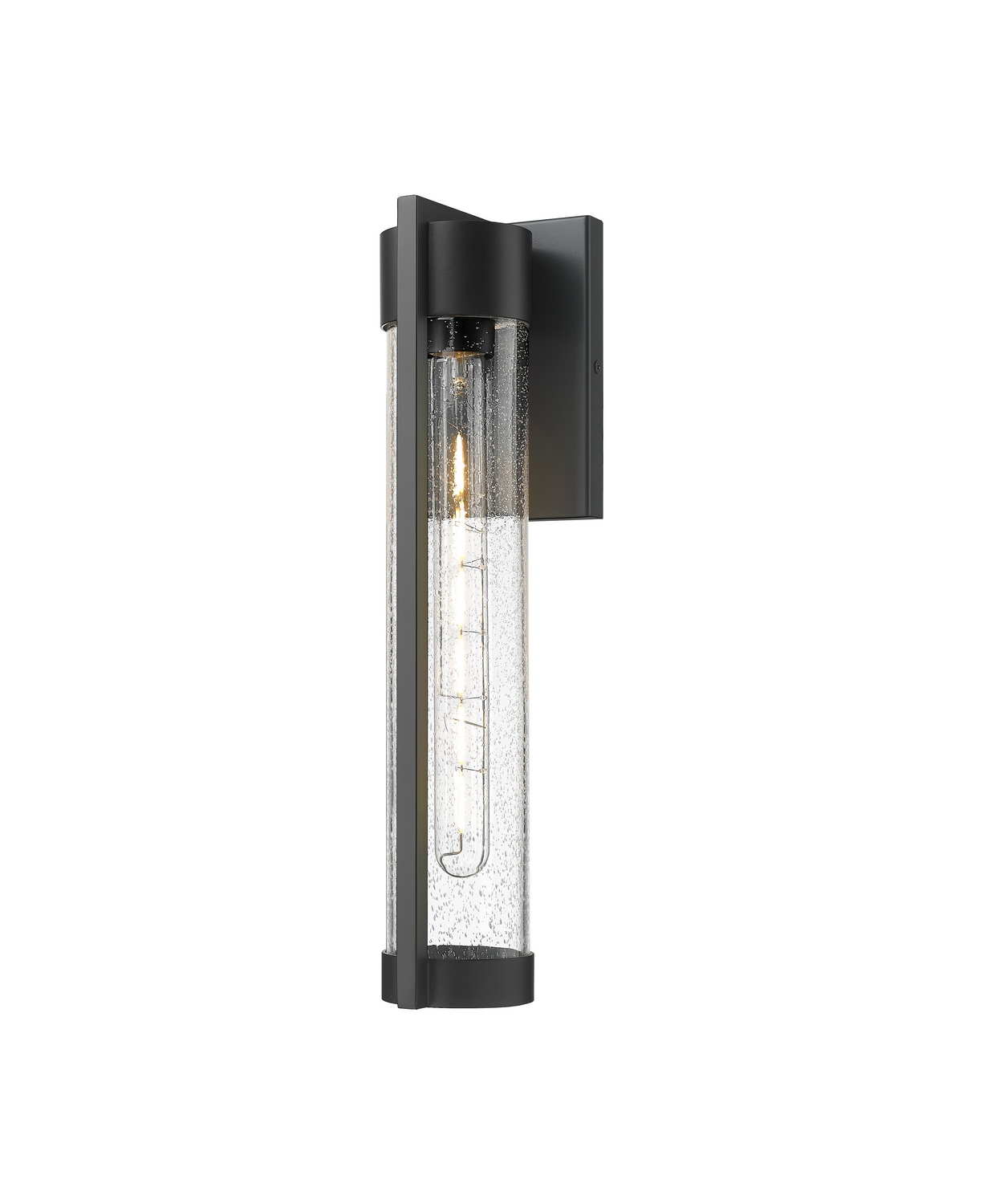 One Light Wall Sconce by Innovations - Stratford Collection, Matte Black Finish - 9954-1W-BK-16-SDY