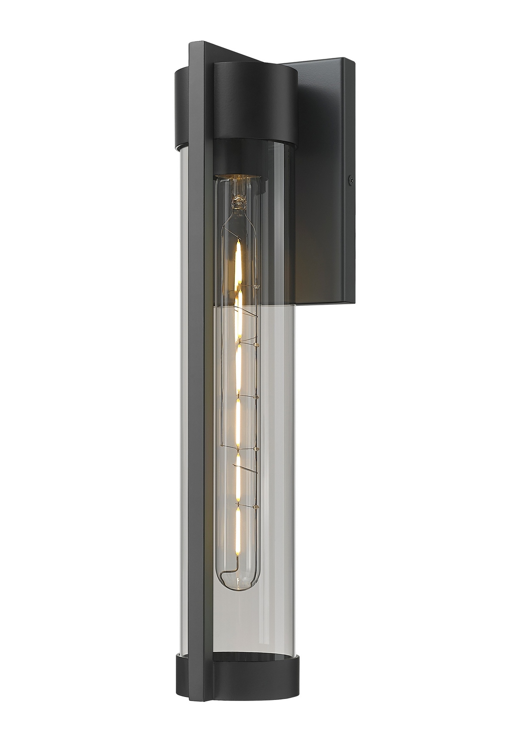 One Light Wall Sconce by Innovations - Stratford Collection, Matte Black Finish - 9954-1W-BK-16-SM