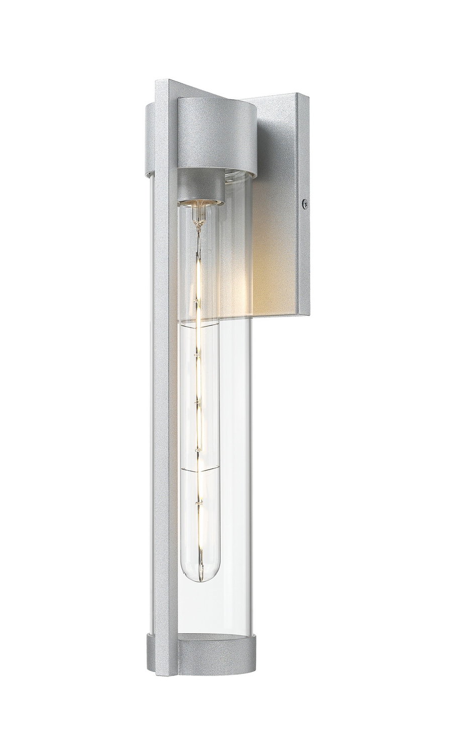 One Light Wall Sconce by Innovations - Stratford Collection, Silver Finish - 9954-1W-SV-16-CL