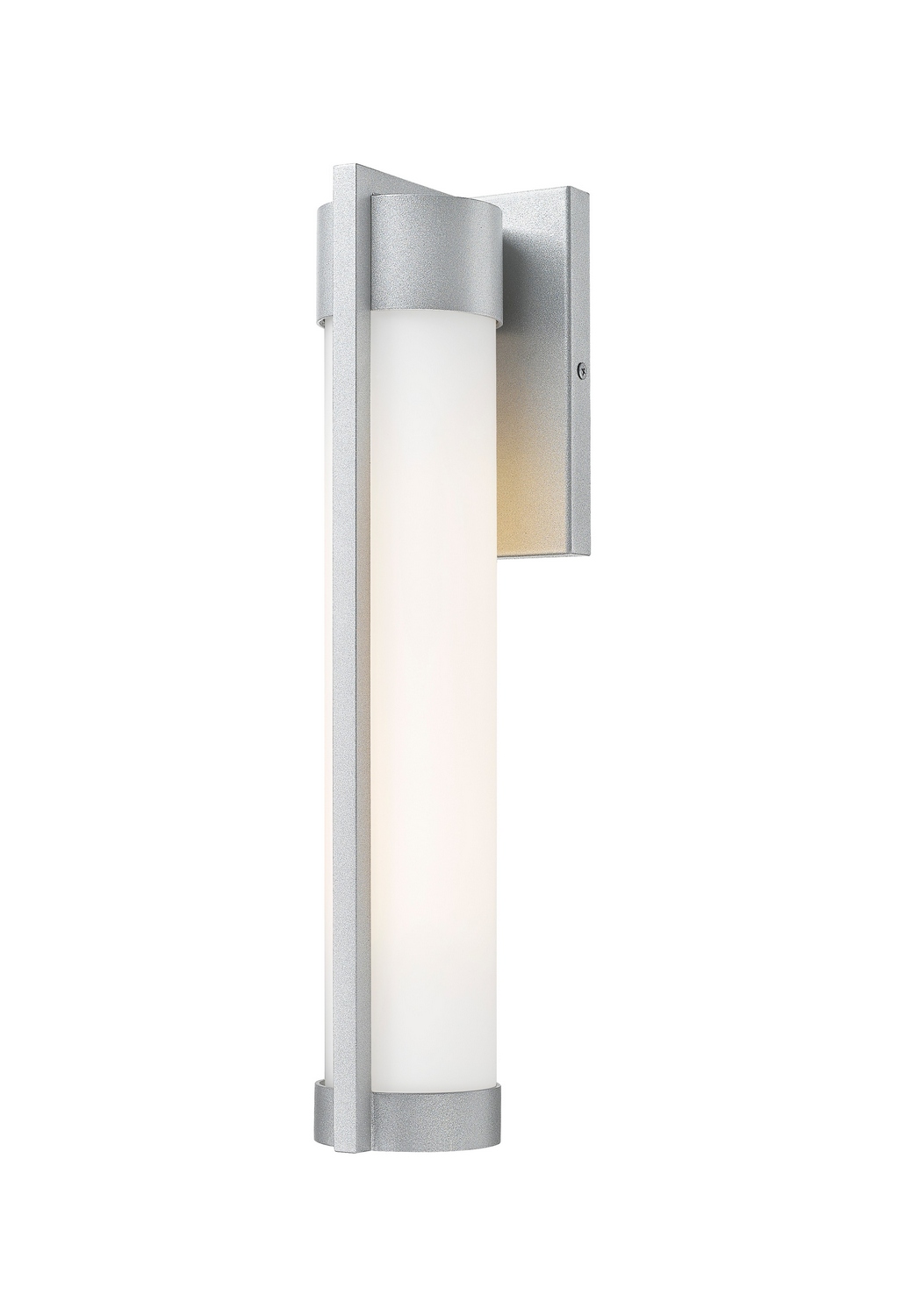 One Light Wall Sconce by Innovations - Stratford Collection, Silver Finish - 9954-1W-SV-16-WH