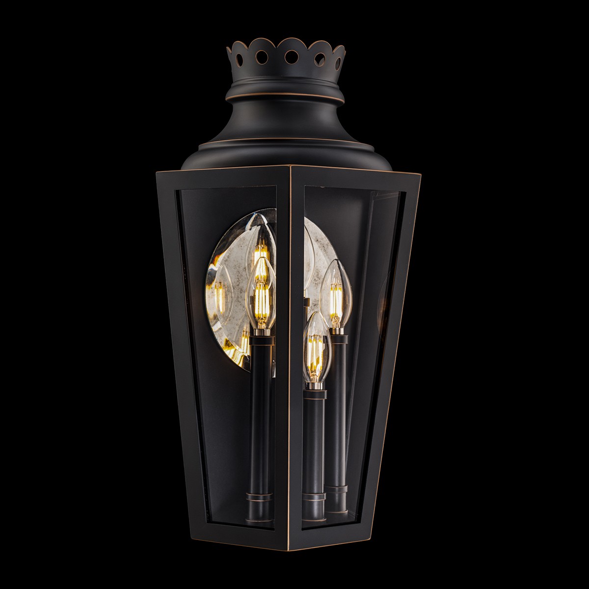 Photos - Chandelier / Lamp Bronze Gym Schonbek Oil Rubbed Bronze Outdoor Wall Mount from the Betony Collection SW32520-719