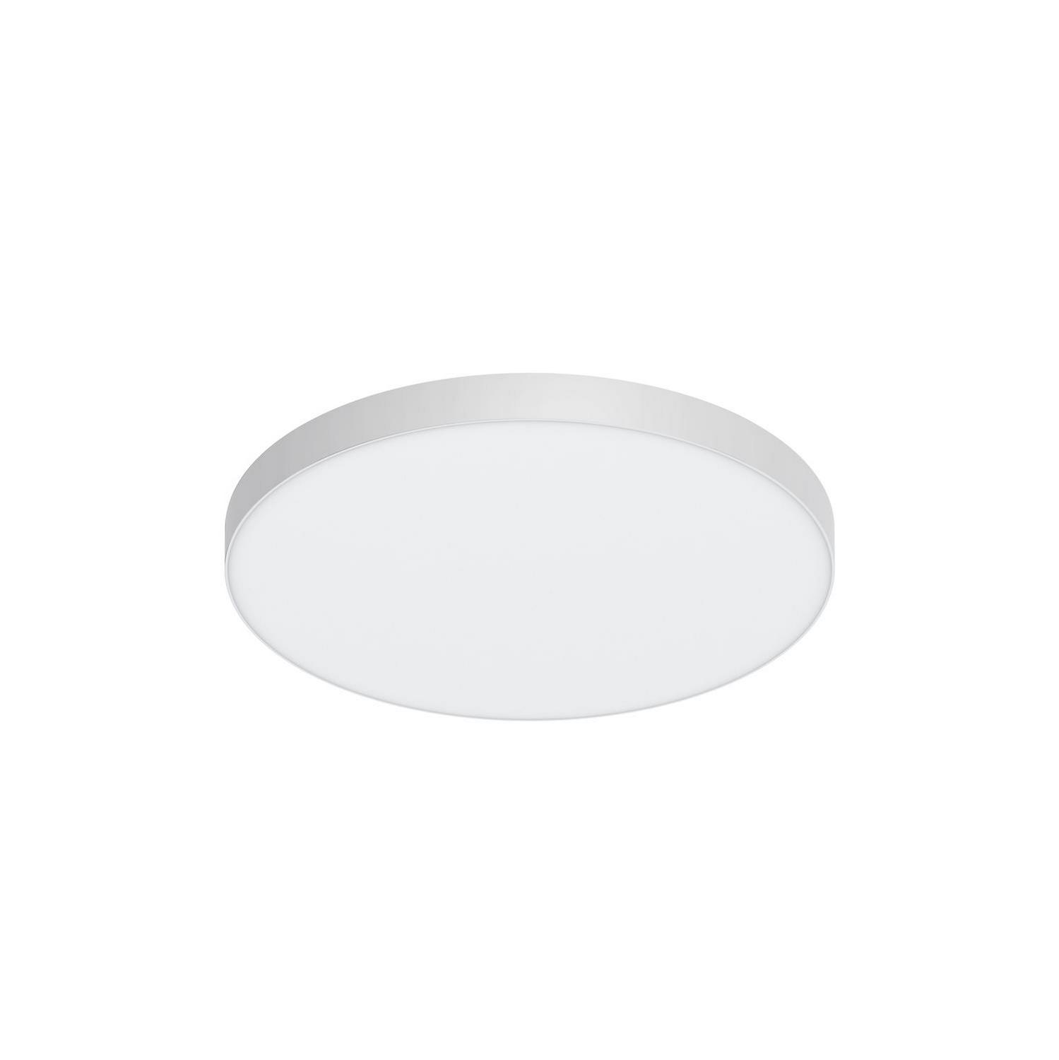 White LED Flush Mount From The Brim Collection