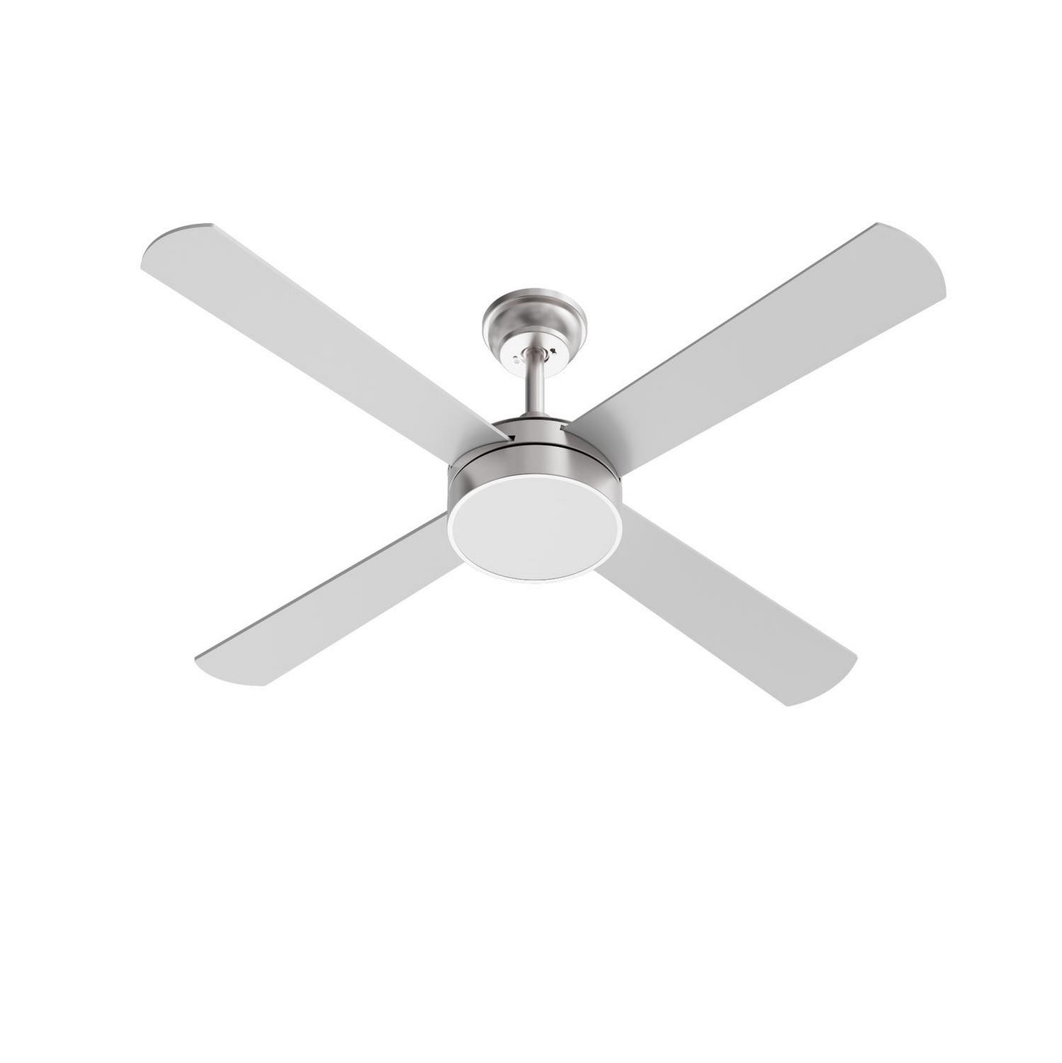 52" Ceiling Fan by AFX Lighting - Bryant Collection, Satin Nickel Finish - BYTN524LACSNSL